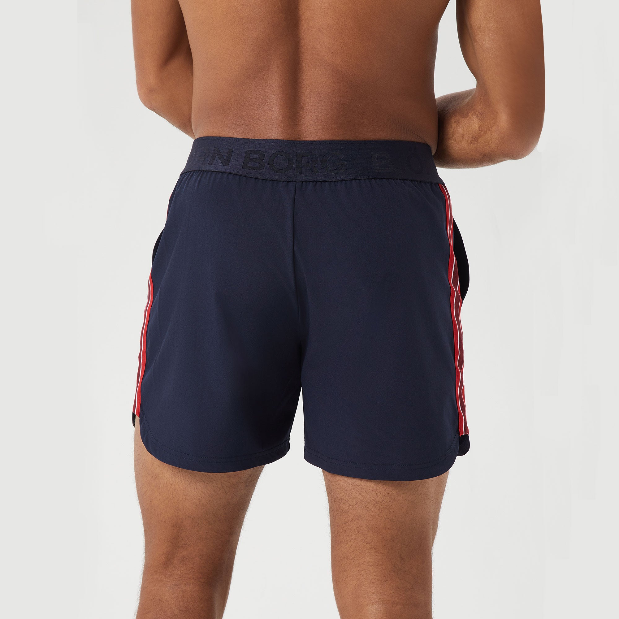 Björn Borg Ace Men's Retro Short Tennis Shorts - Dark Blue (2)