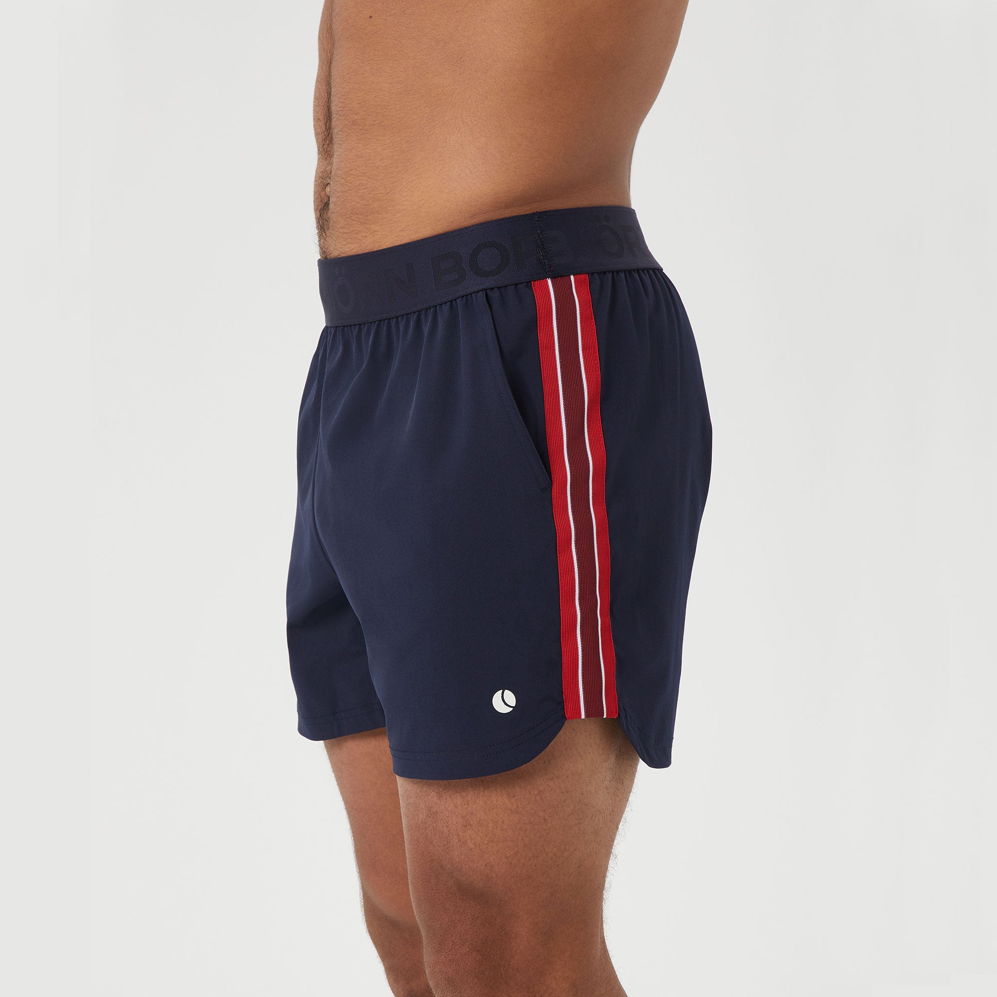 Björn Borg Ace Men's Retro Short Tennis Shorts - Dark Blue (3)