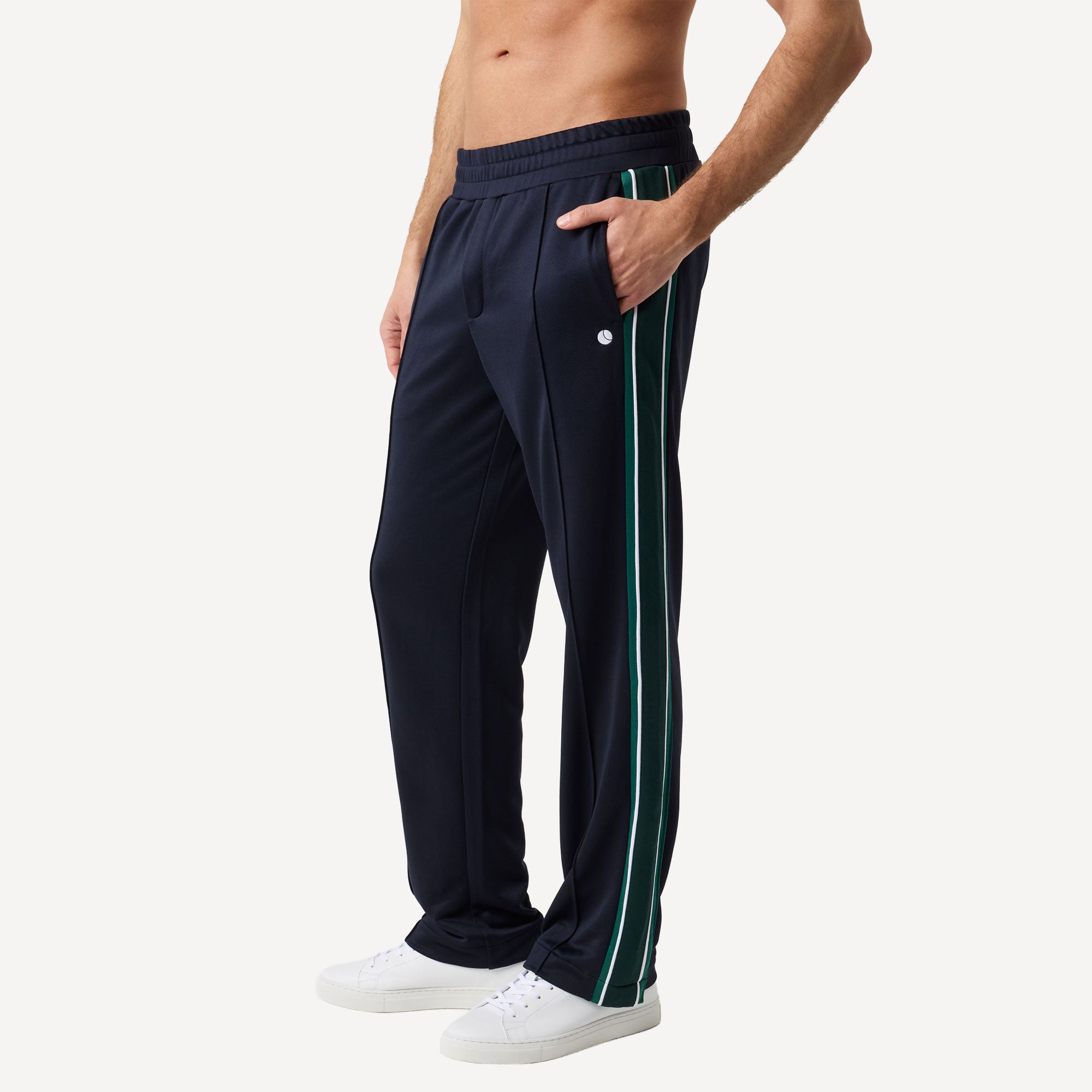 Björn Borg Ace Men's Retro Tennis Track Pants - Dark Blue (1)