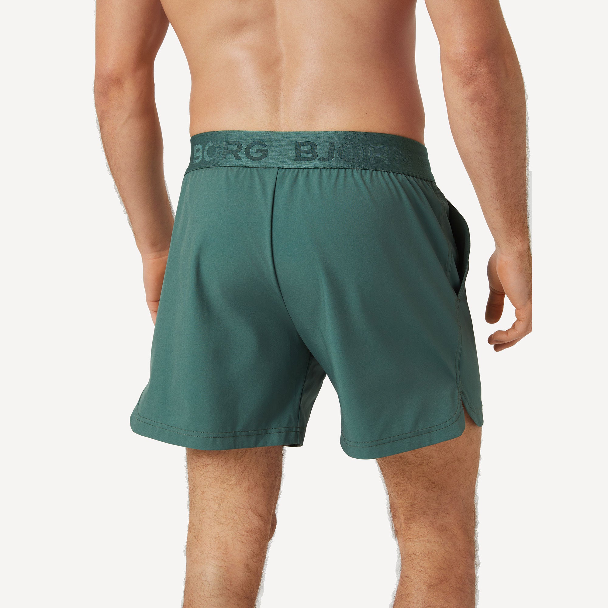 Björn Borg Ace Men's Short Tennis Shorts - Green (2)