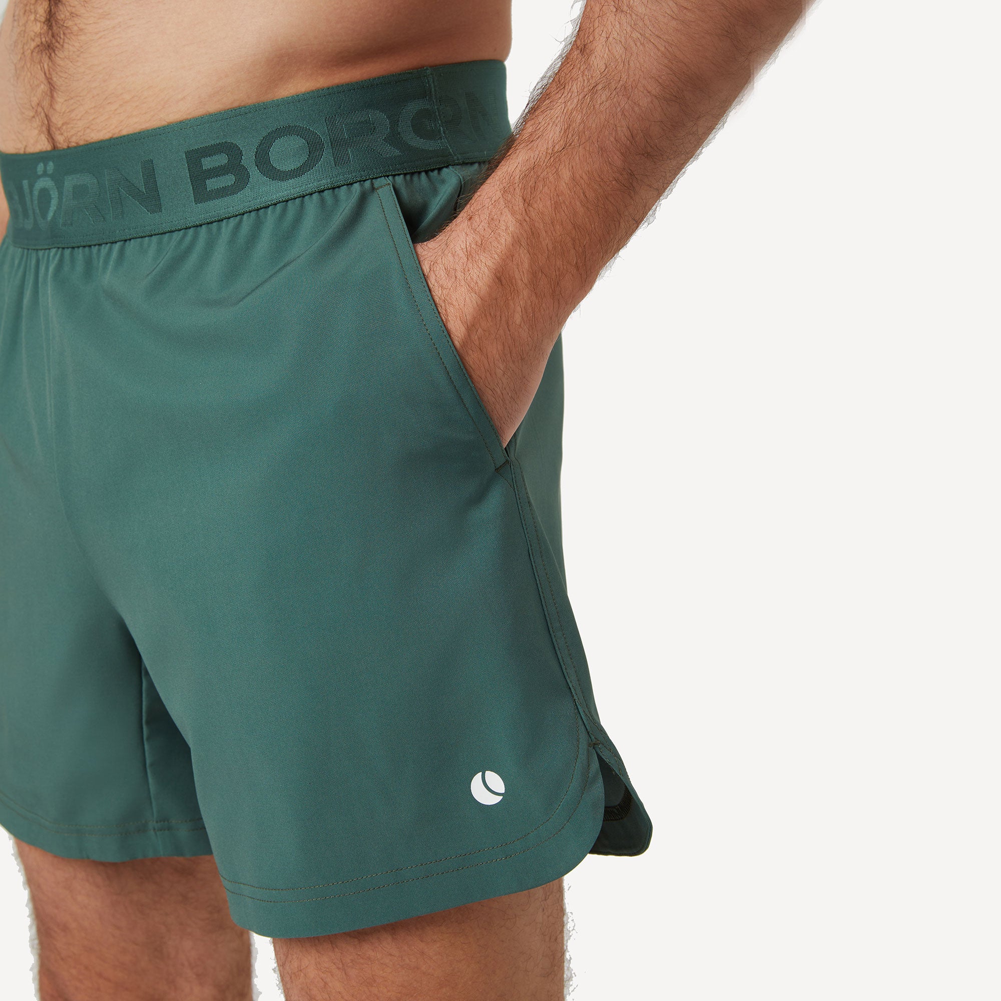 Björn Borg Ace Men's Short Tennis Shorts - Green (3)