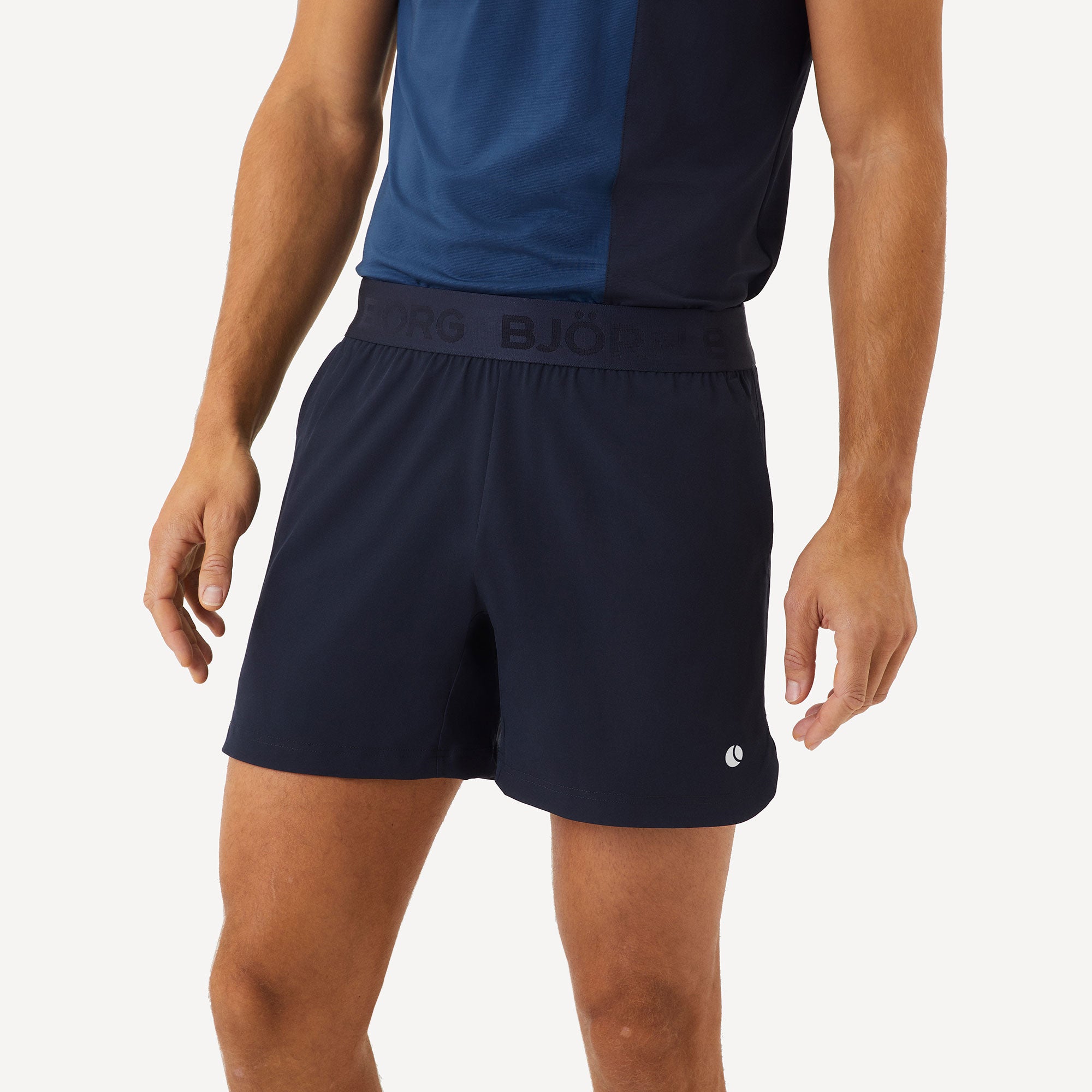 Björn Borg Ace Men's Short Tennis Shorts - Dark Blue (1)