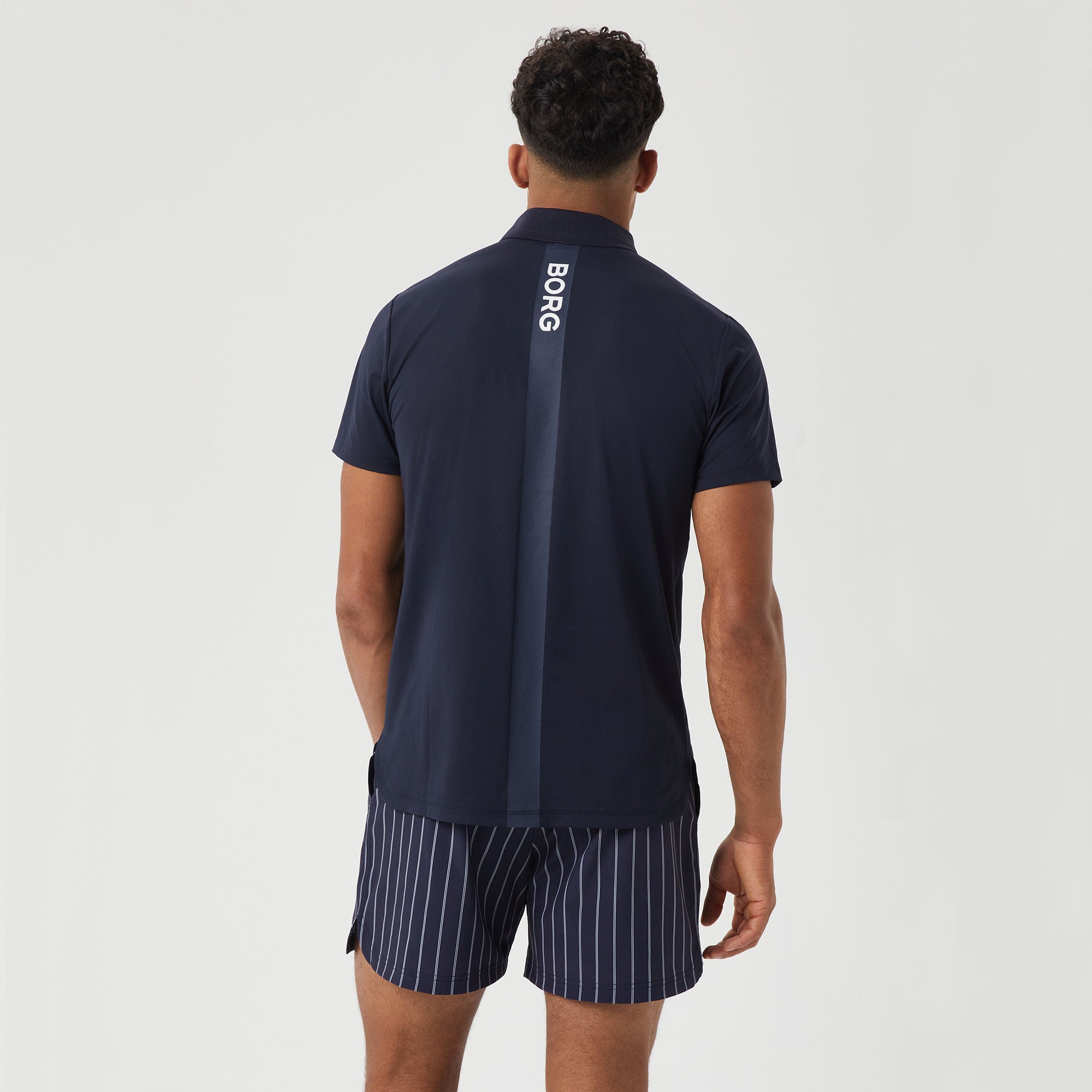 Björn Borg Ace Men's Tennis Polo - Dark Blue (2)