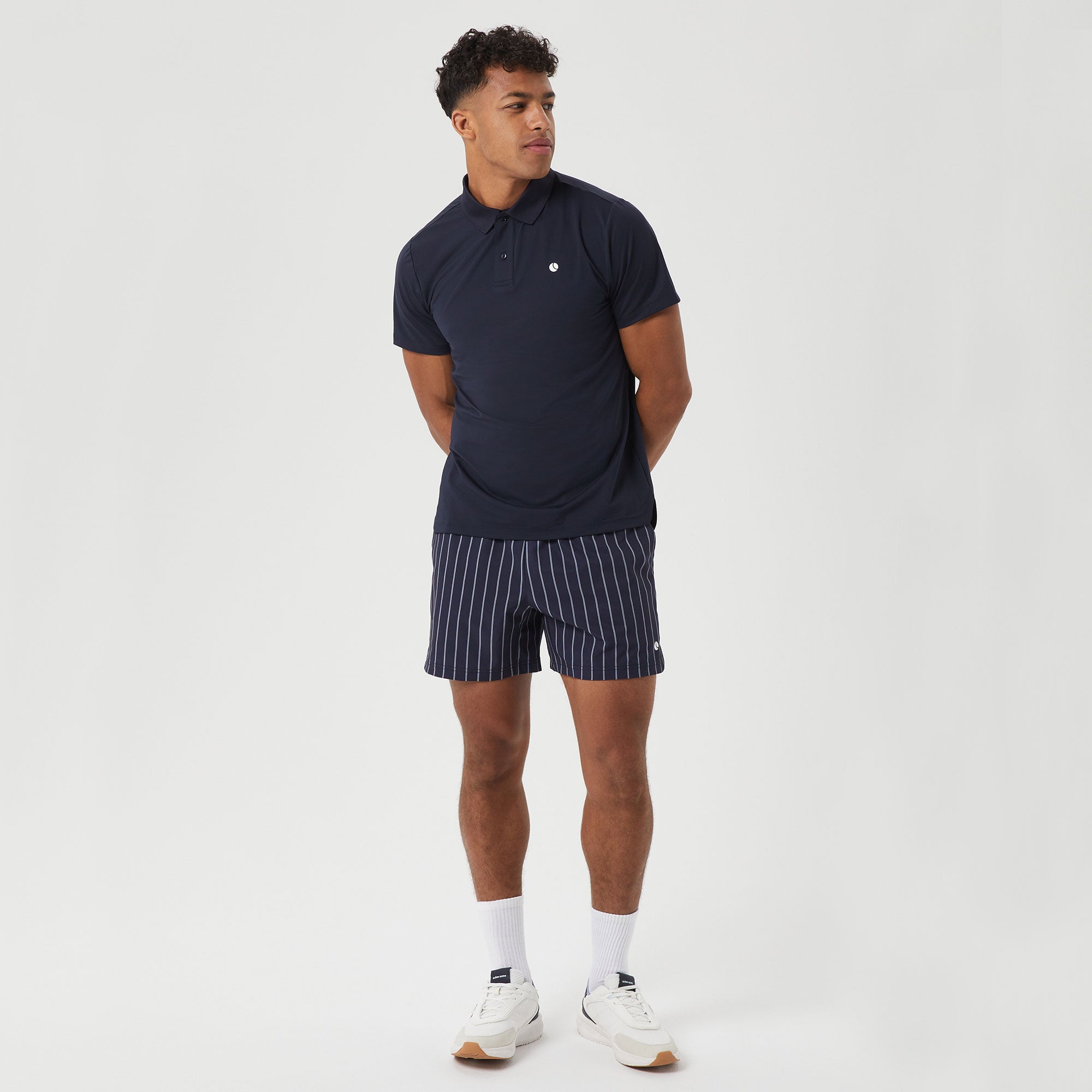 Björn Borg Ace Men's Tennis Polo - Dark Blue (3)