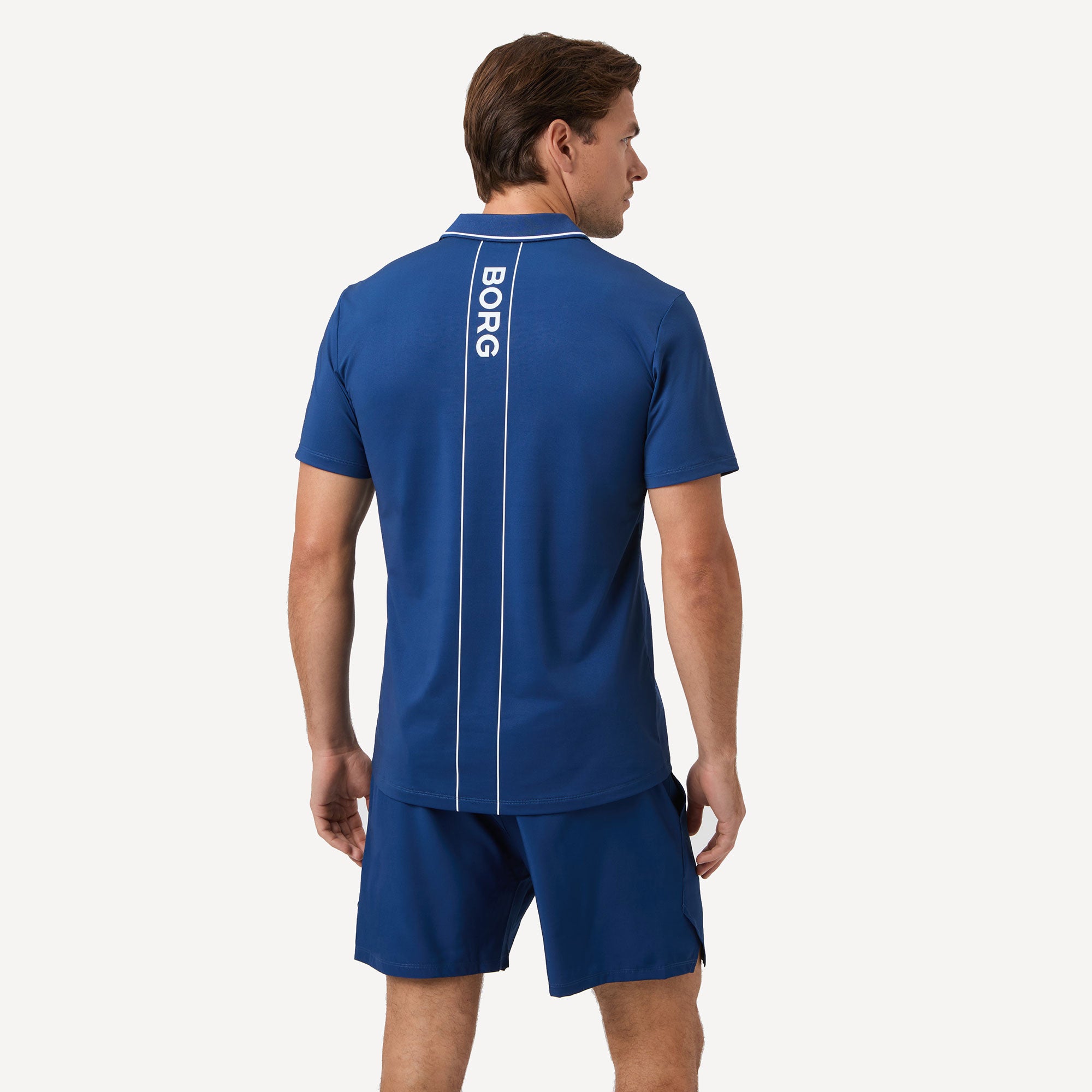 Björn Borg Ace Men's Tennis Polo - Blue (2)