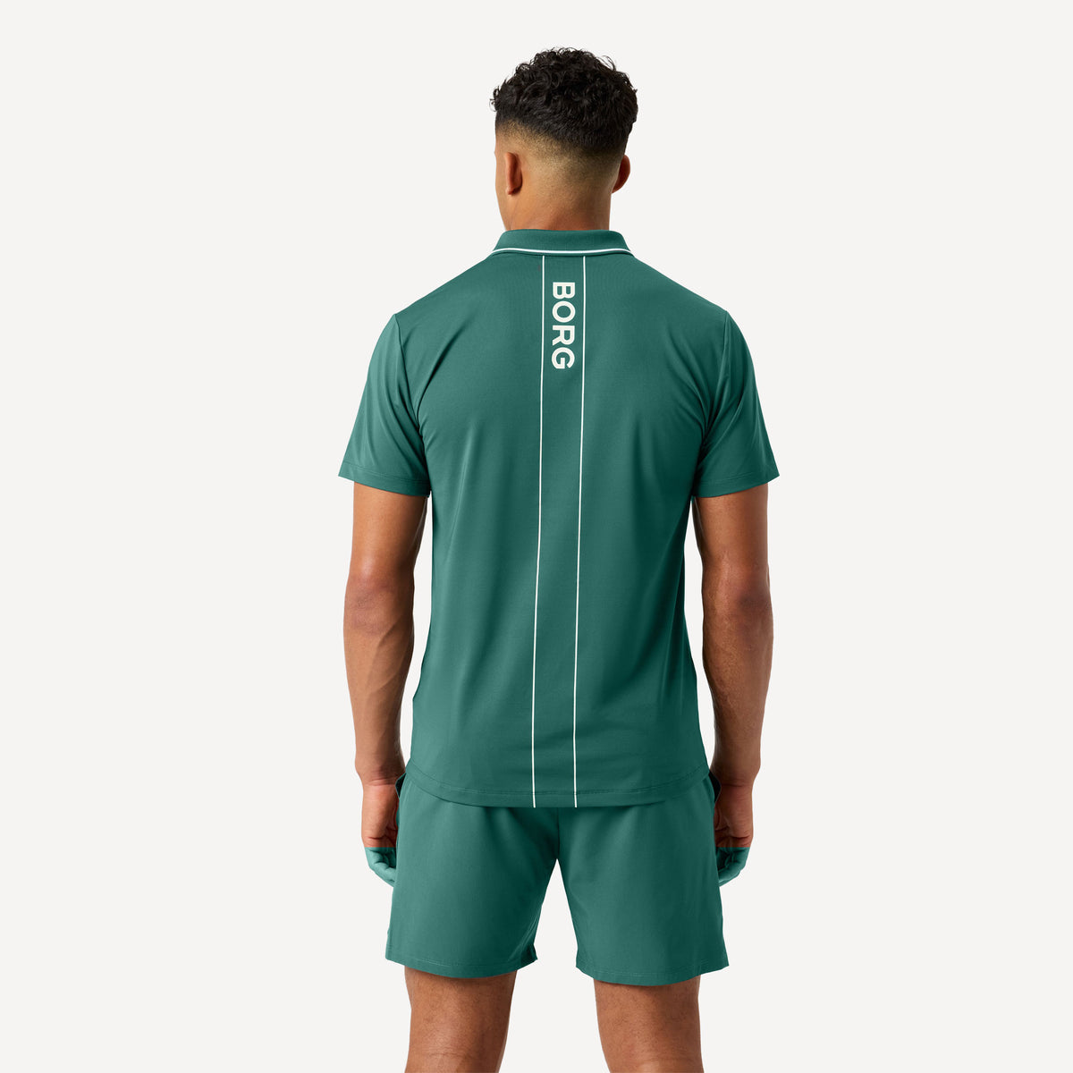 Björn Borg Ace Men's Tennis Polo - Green (2)