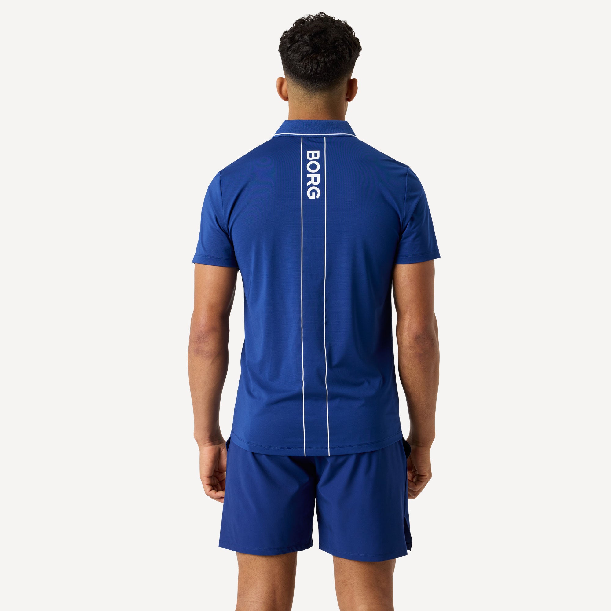 Björn Borg Ace Men's Tennis Polo - Blue (2)