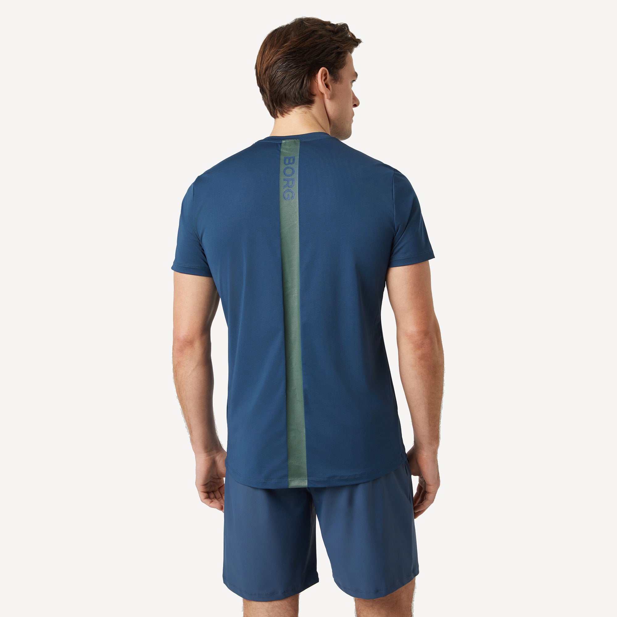 Björn Borg Ace Men's Tennis Shirt -Blue (2)