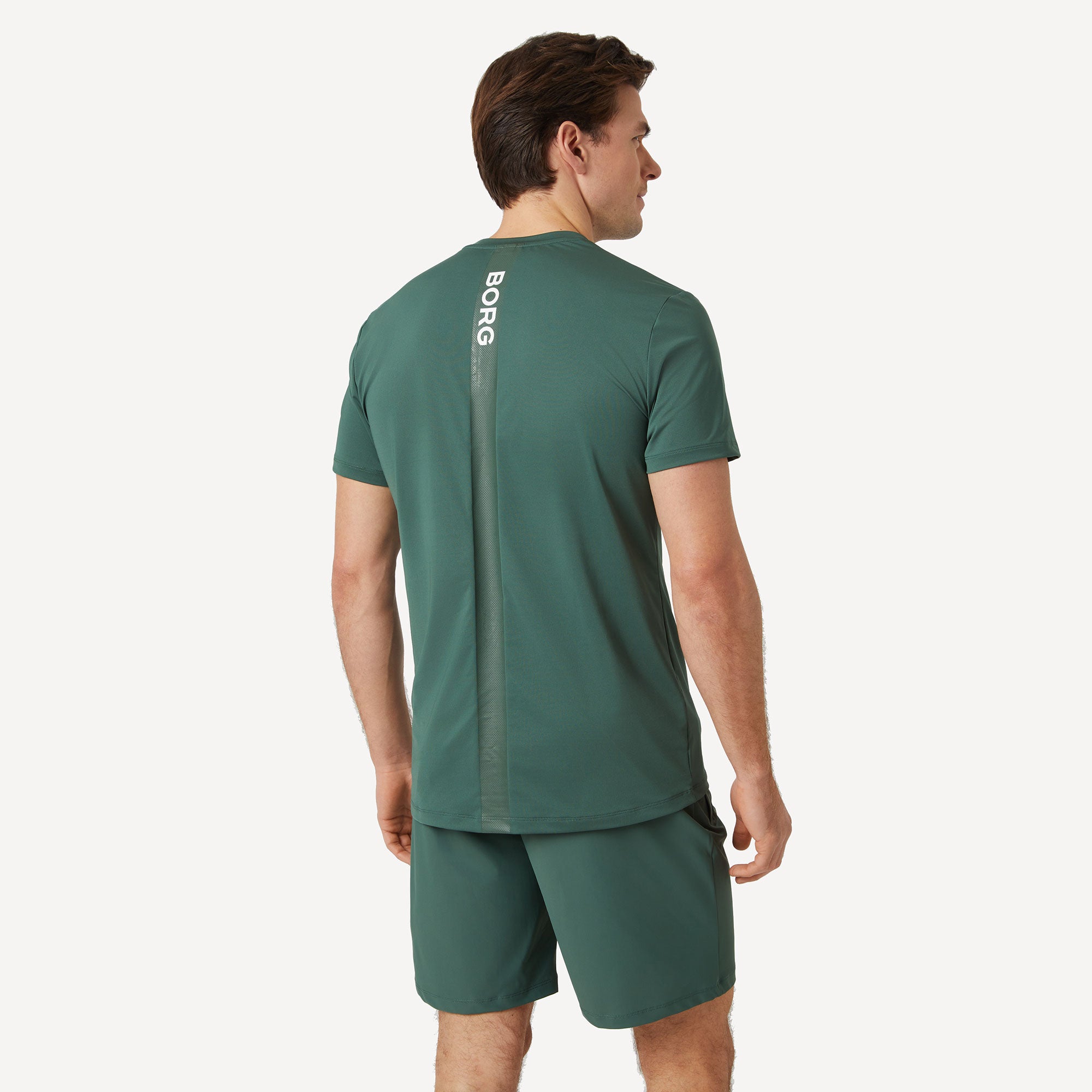 Björn Borg Ace Men's Tennis Shirt - Green (2)