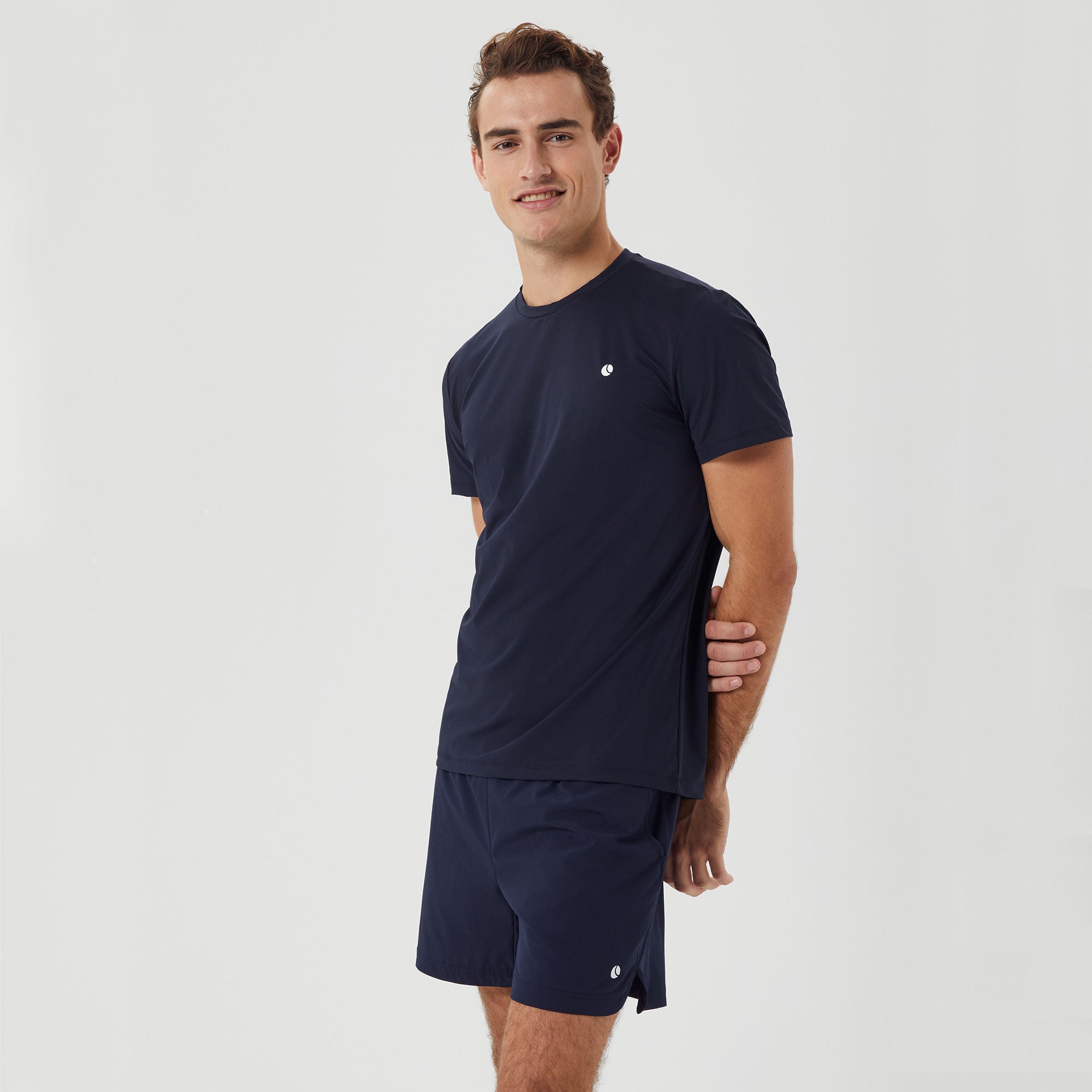 Björn Borg Ace Men's Tennis Shirt - Dark Blue (1)