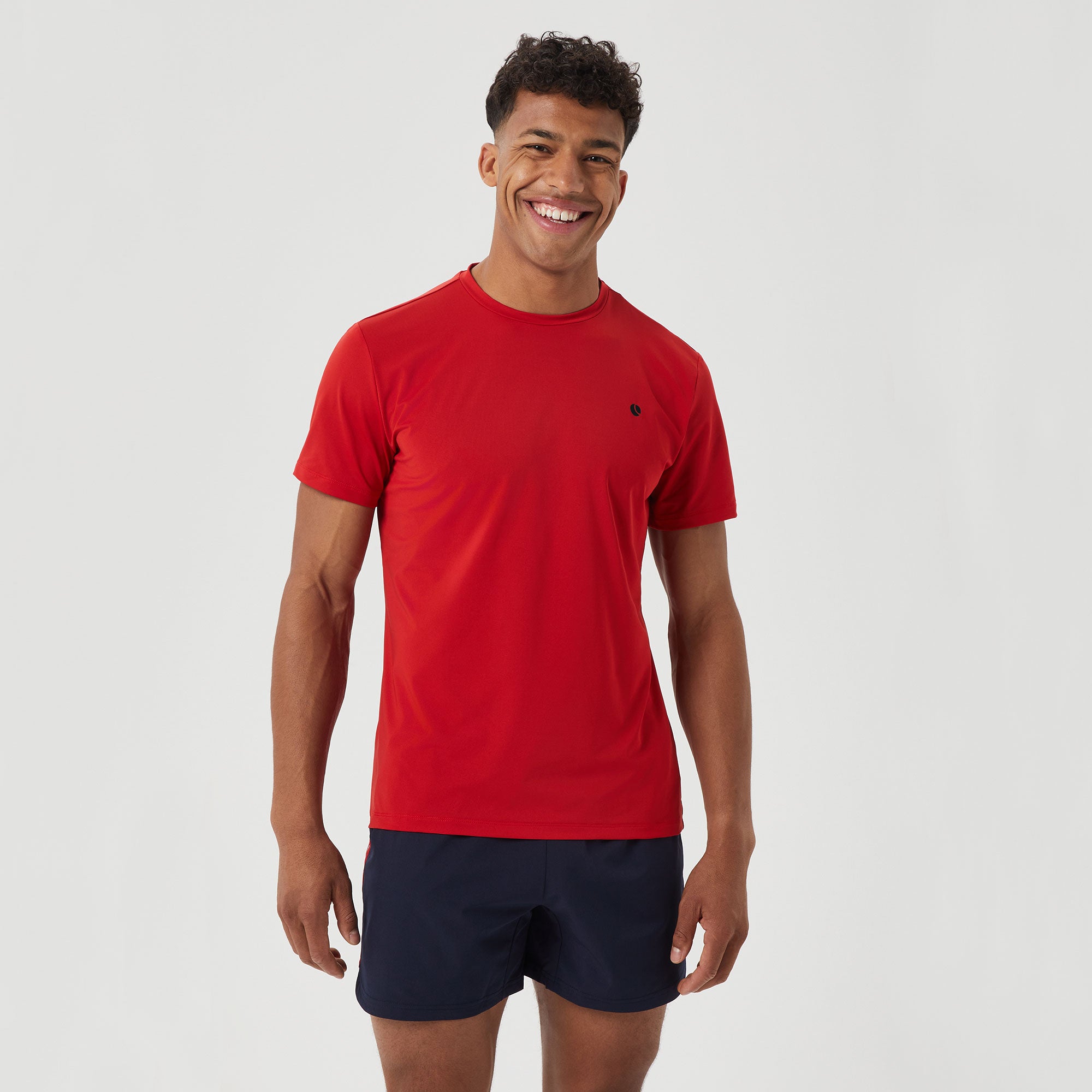 Björn Borg Ace Men's Tennis Shirt - Red (1)