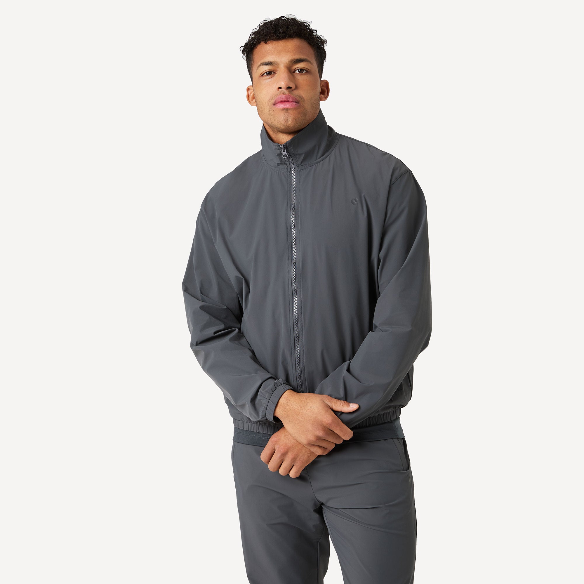 Björn Borg Ace Men's Tennis Track Jacket - Grey (1)