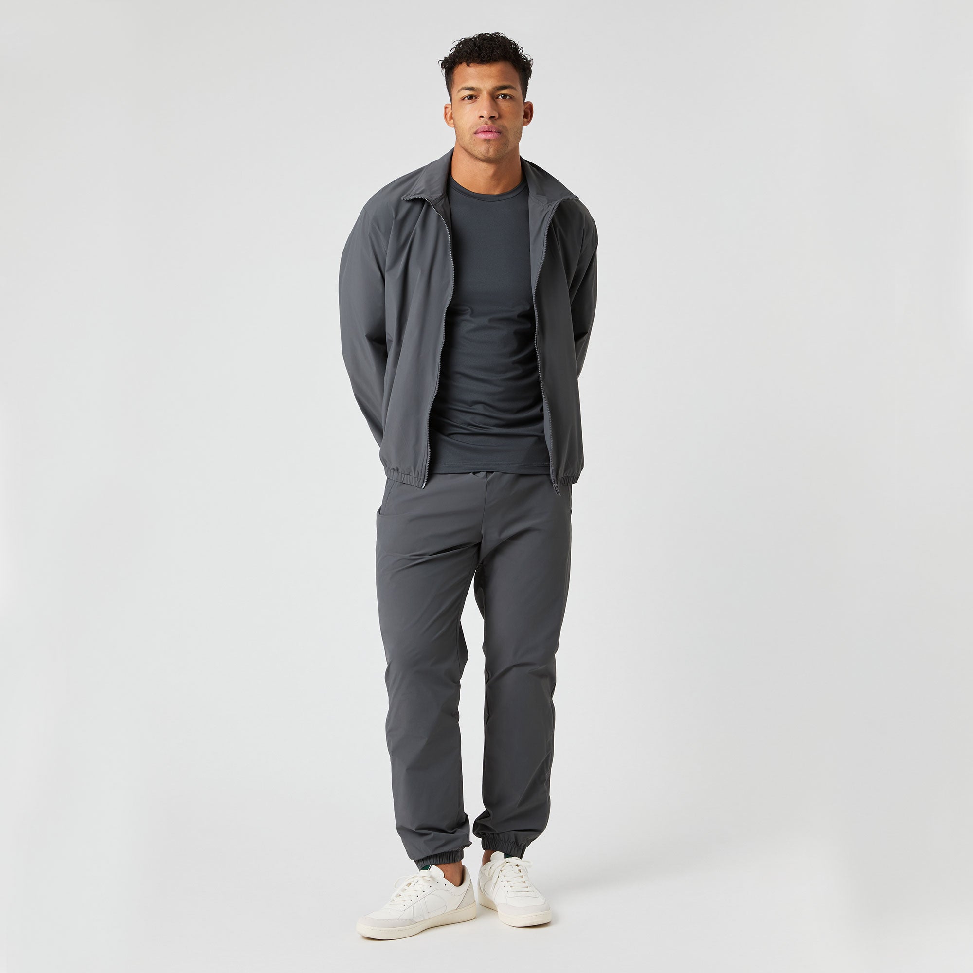 Björn Borg Ace Men's Tennis Track Jacket - Grey (3)