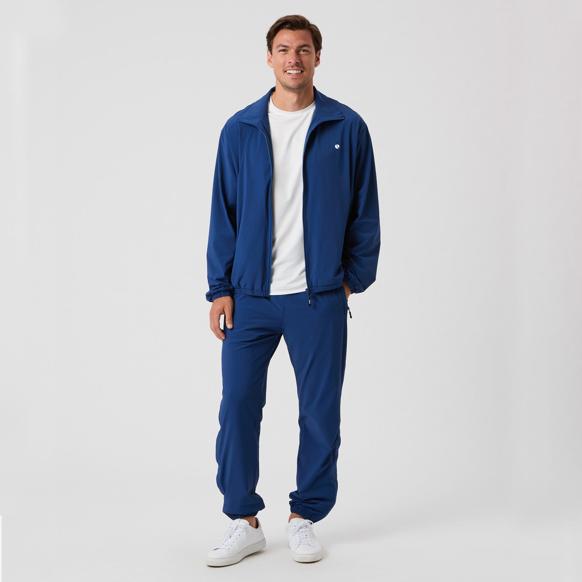 Björn Borg Ace Men's Tennis Track Jacket - Blue | Tennis Only