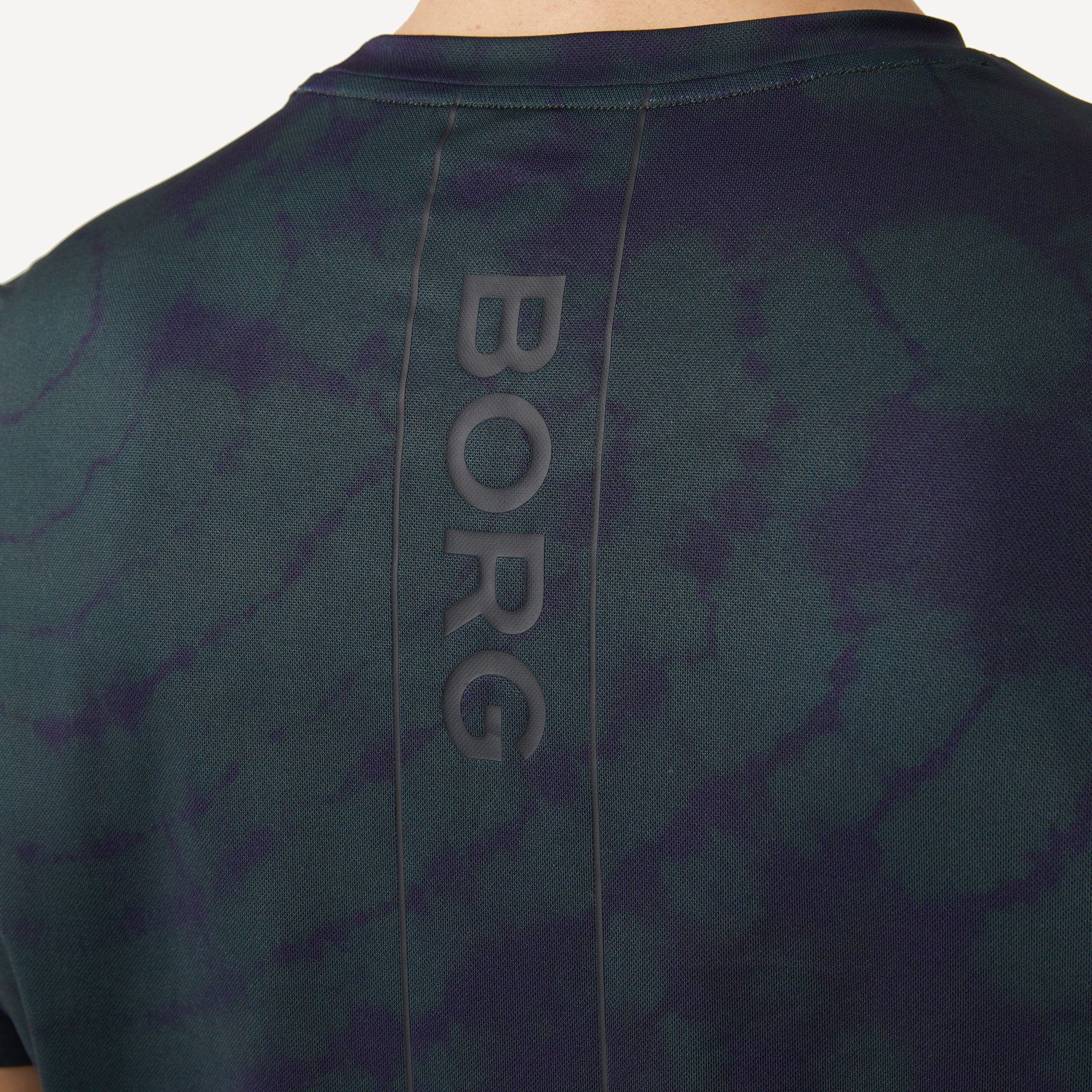 Björn Borg Ace Men's Tie Dye Tennis Shirt - Blue (4)