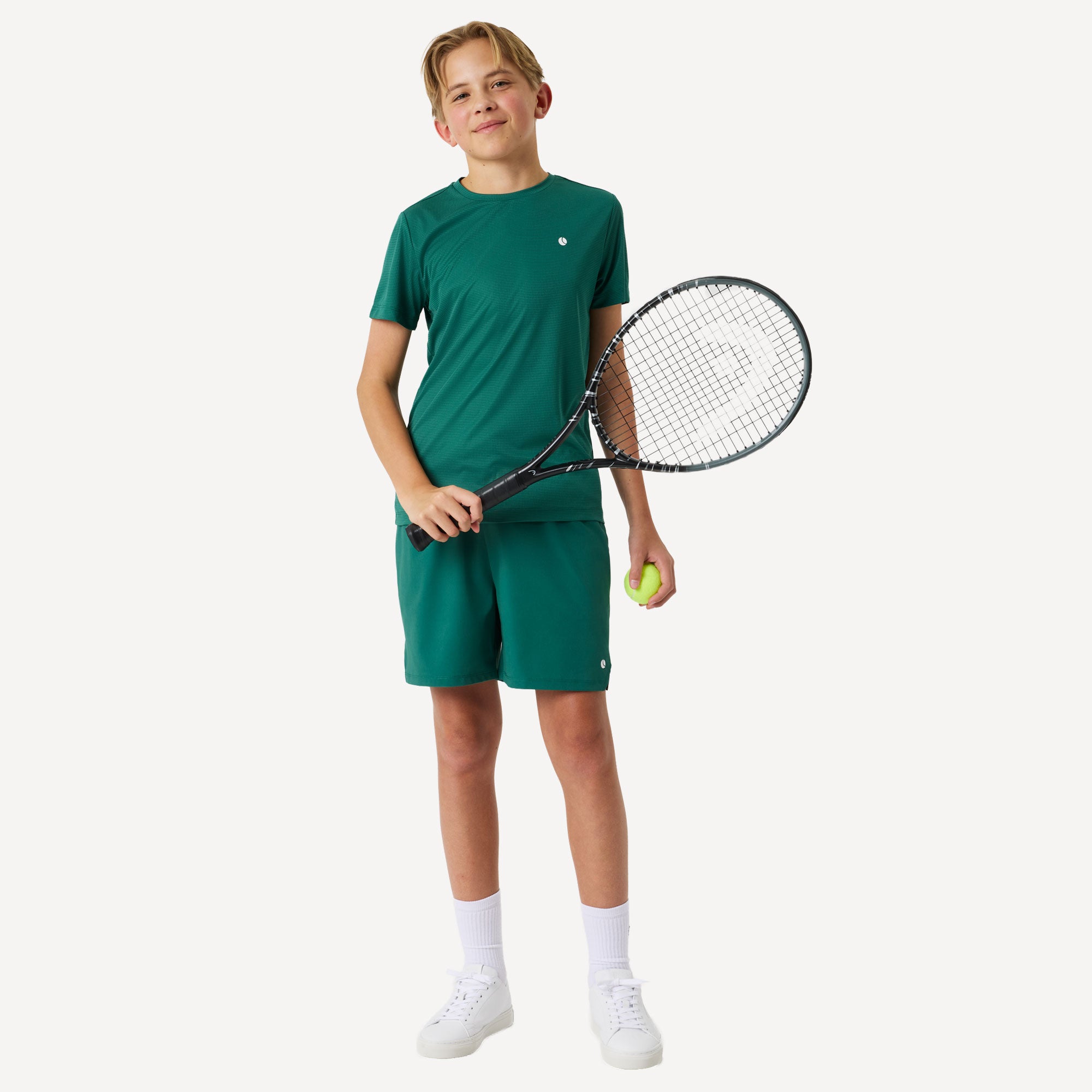 Björn Borg Ace Racquet Boys' Tennis Shorts - Green (3)