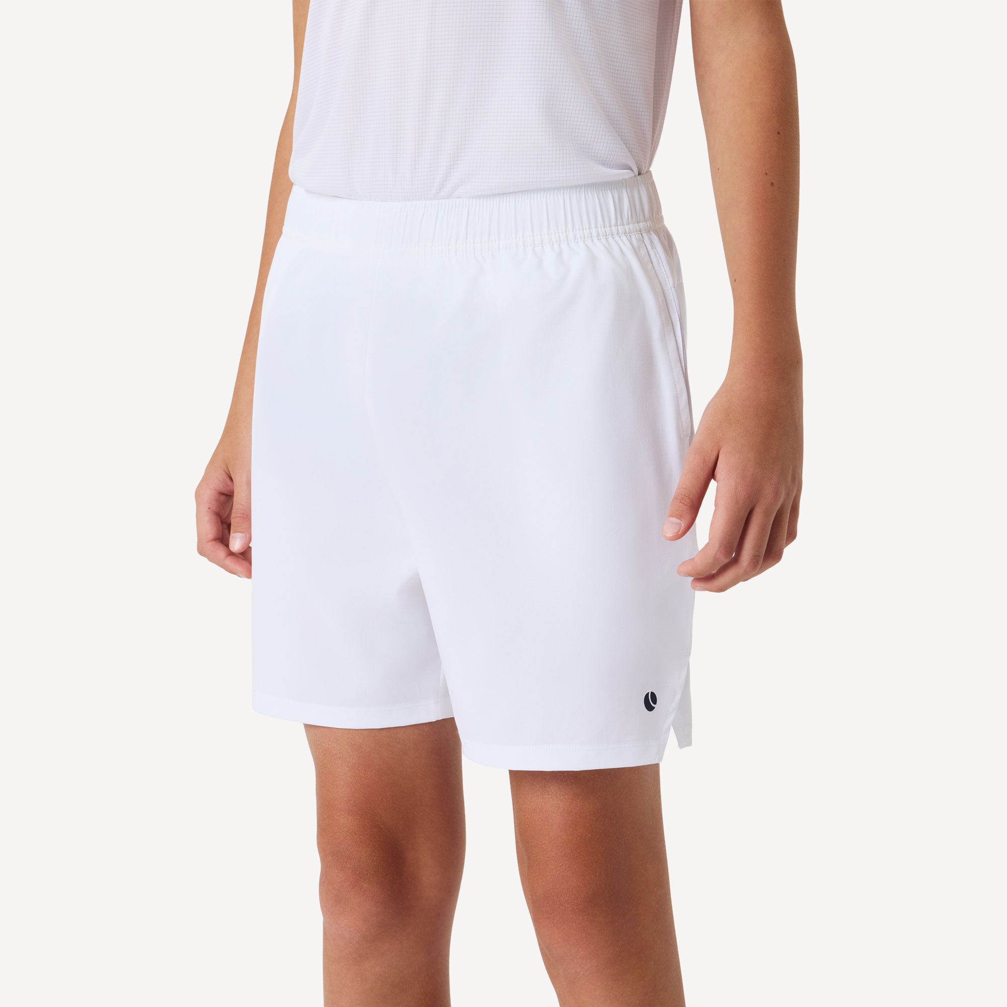 Björn Borg Ace Racquet Boys' Tennis Shorts - White (1)