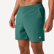 Björn Borg Ace Racquet Men's 7-Inch Tennis Shorts - Green (1)