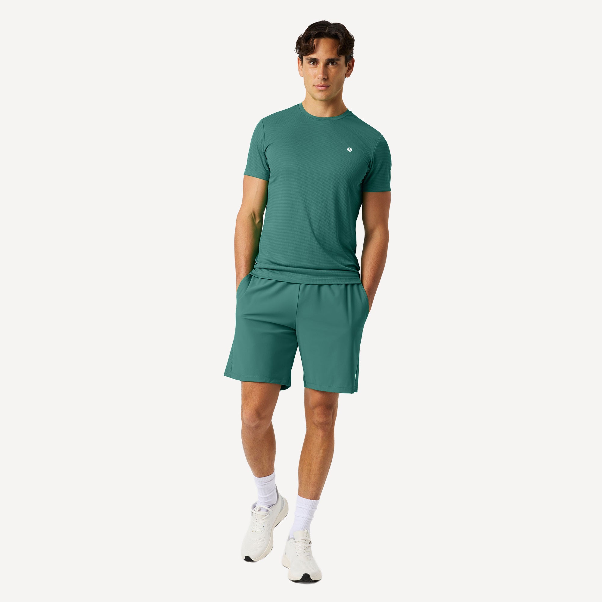Björn Borg Ace Racquet Men's 7-Inch Tennis Shorts - Green (3)