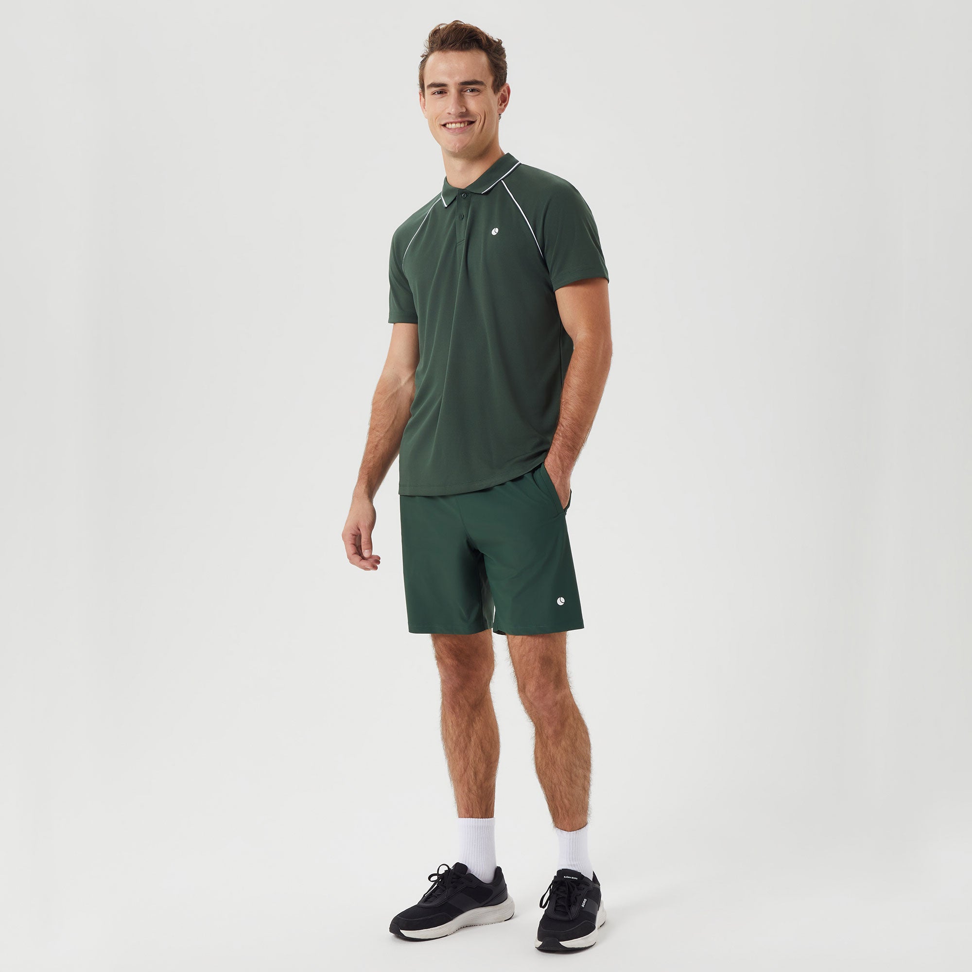 Björn Borg Ace Racquet Men's Tennis Polo - Green (4)