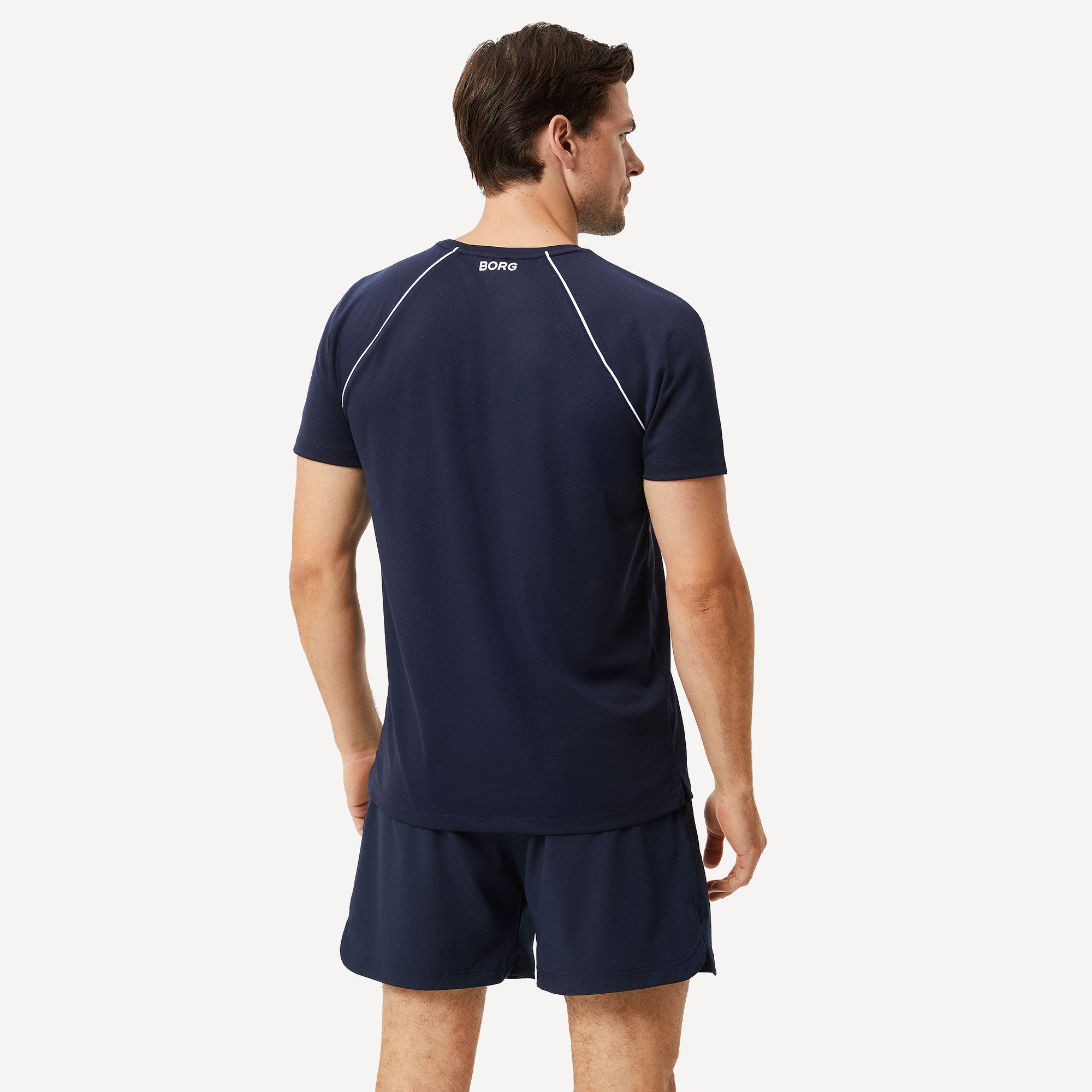 Björn Borg Ace Racquet Men's Tennis Shirt - Dark Blue (2)