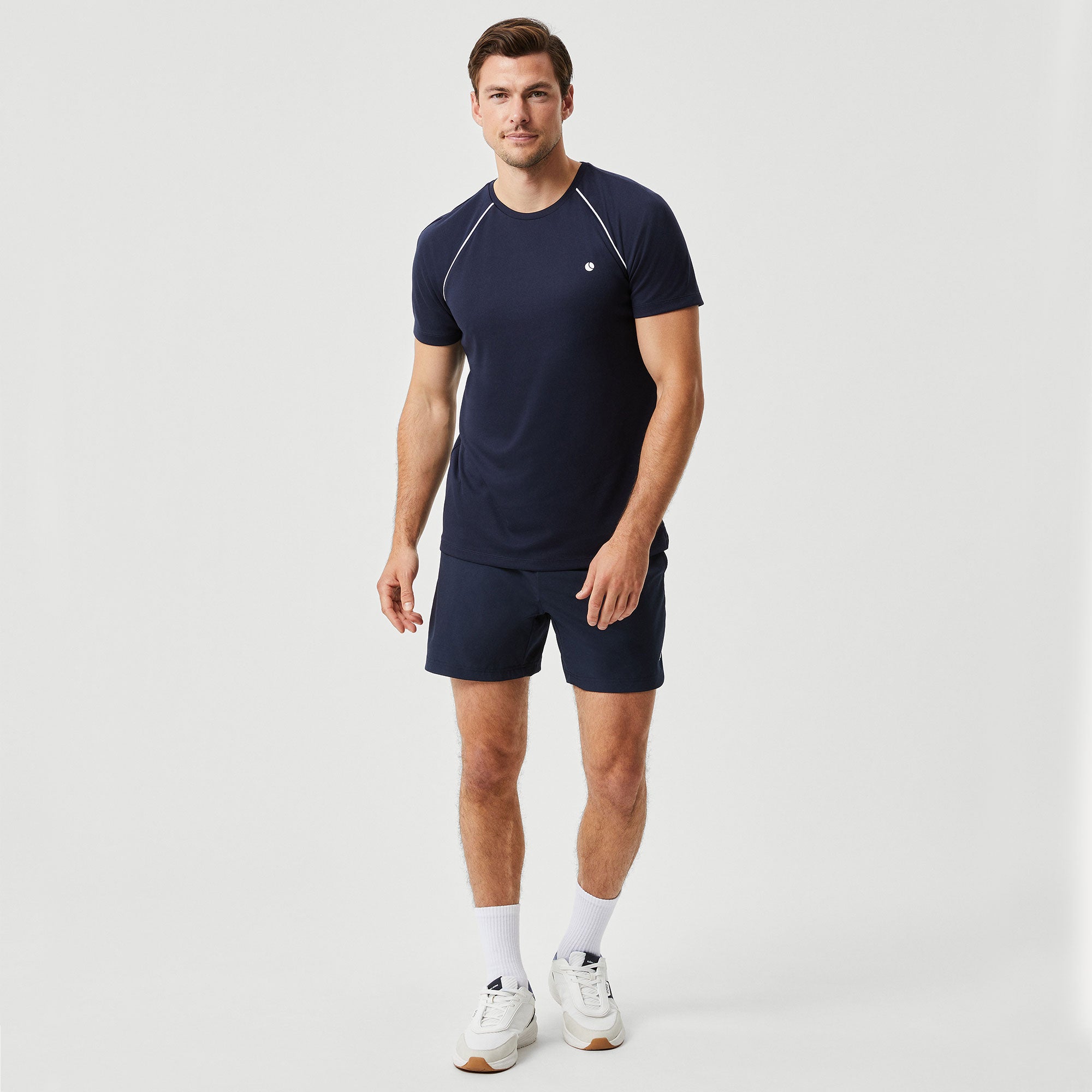 Björn Borg Ace Racquet Men's Tennis Shirt - Dark Blue (5)
