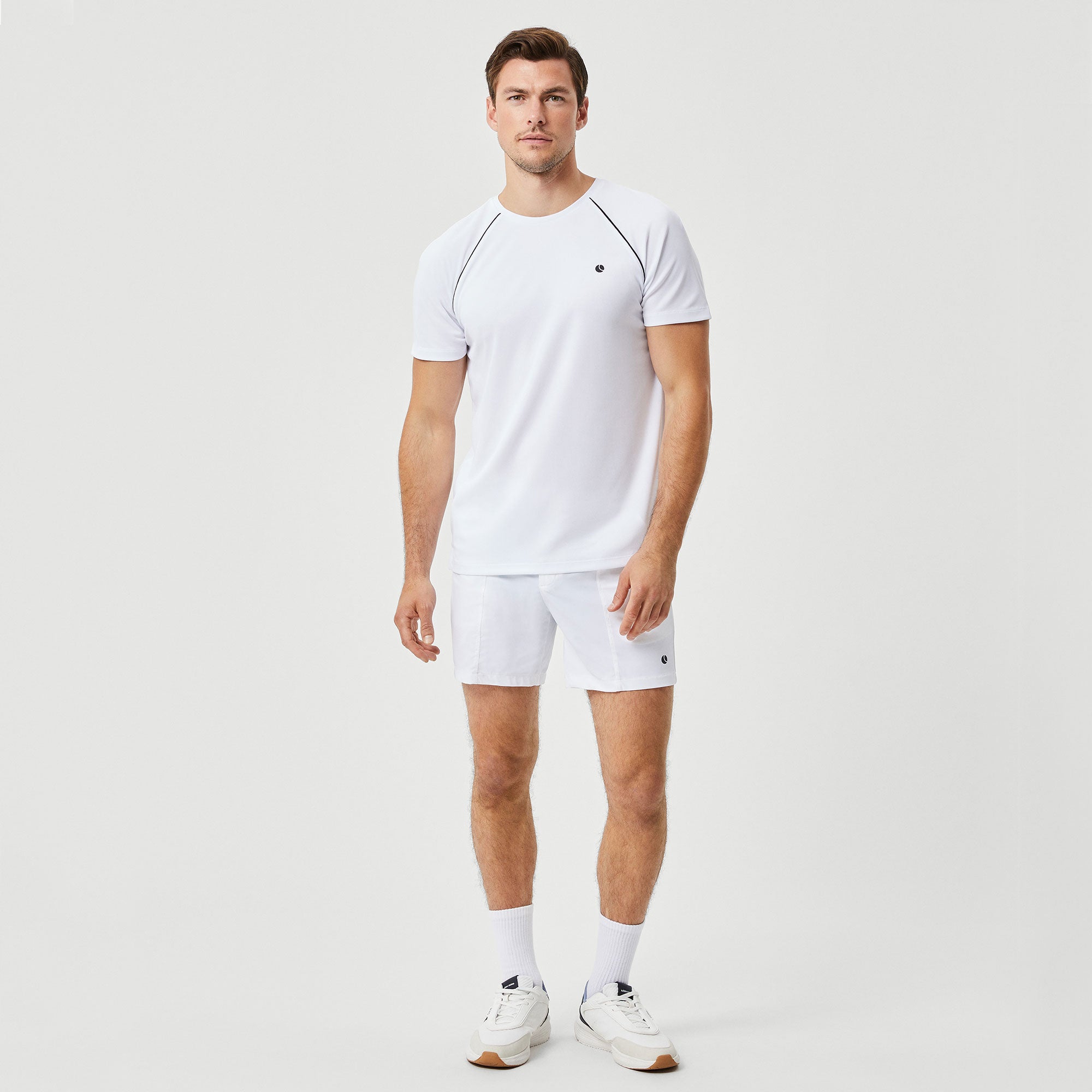 Björn Borg Ace Racquet Men's Tennis Shirt - White (5)