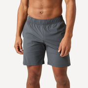 Björn Borg Ace Sports Men's 8-Inch Tennis Shorts - Grey (1)