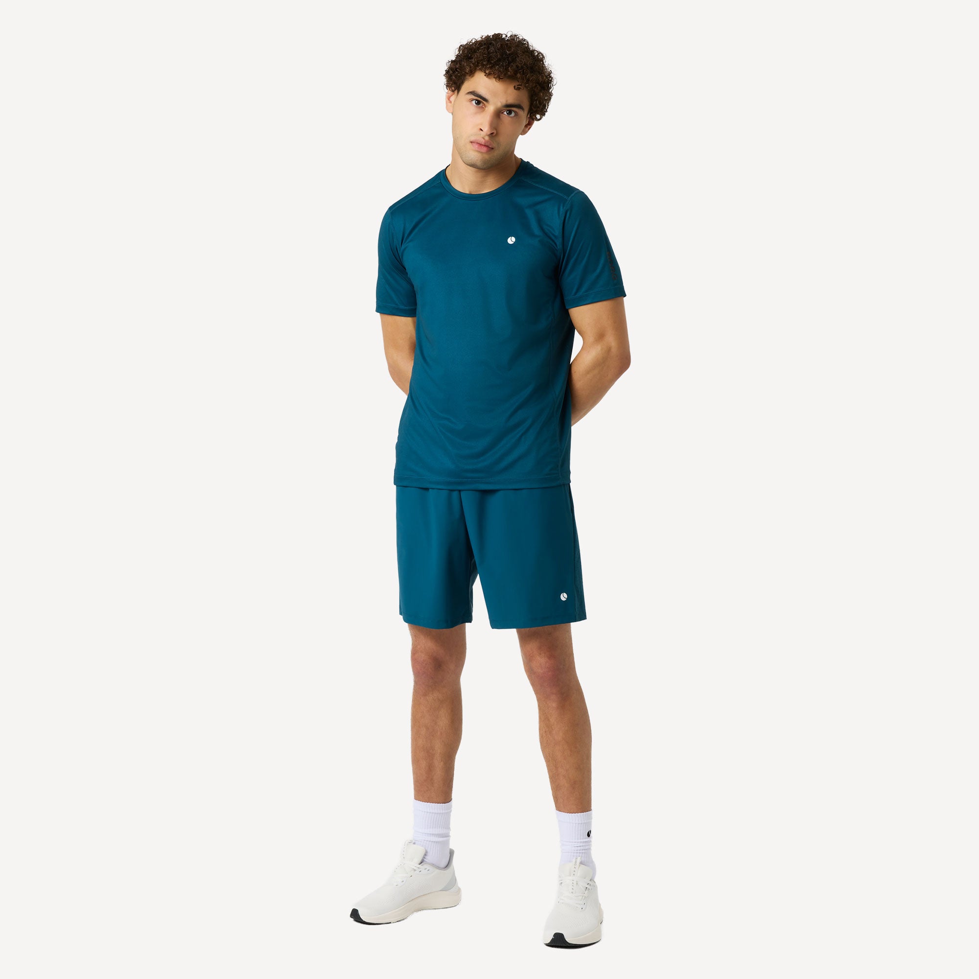 Björn Borg Ace Sports Men's 8-Inch Tennis Shorts - Green (3)