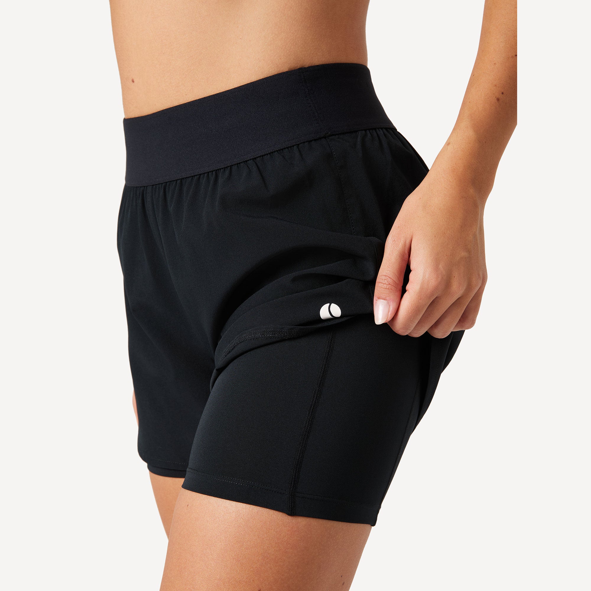 Björn Borg Ace Women's 2IN1 Tennis Shorts - Black (3)