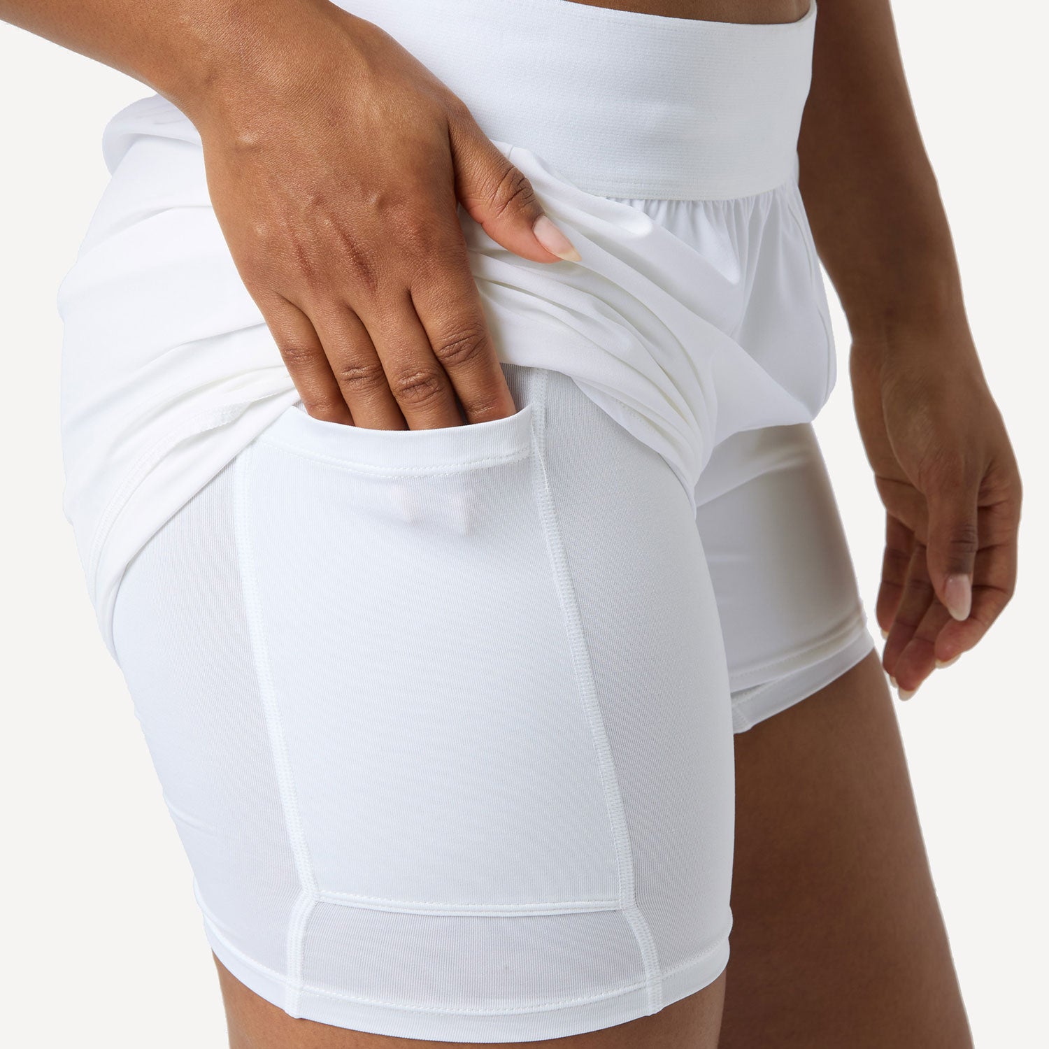 Björn Borg Ace Women's 2IN1 Tennis Shorts - White (4)