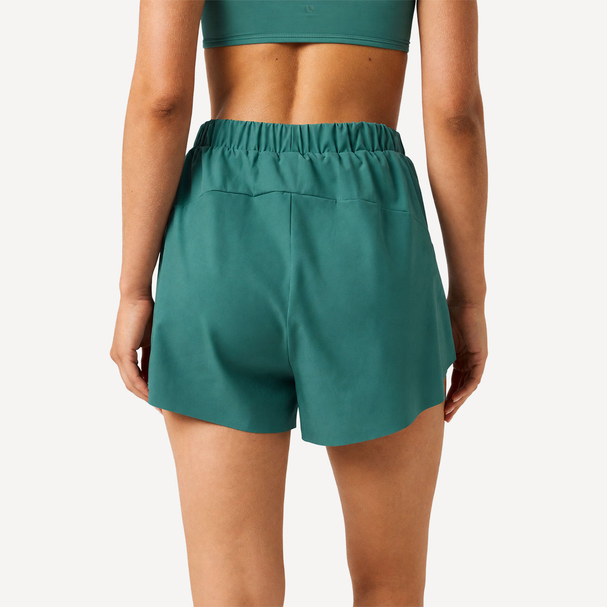 Björn Borg Ace Women's 2IN1 Tennis Shorts - Green (2)