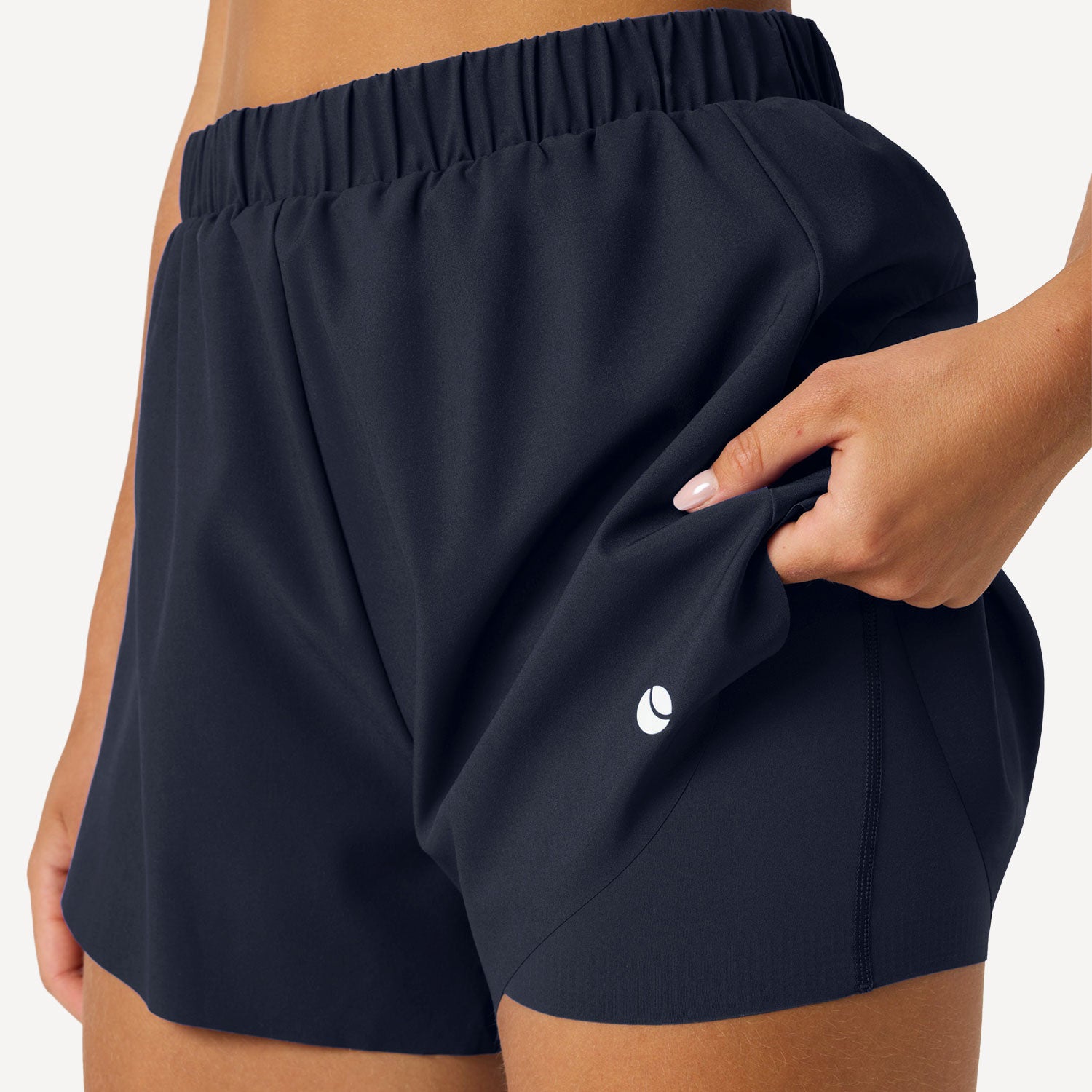 Björn Borg Ace Women's 2IN1 Tennis Shorts - Dark Blue (3)