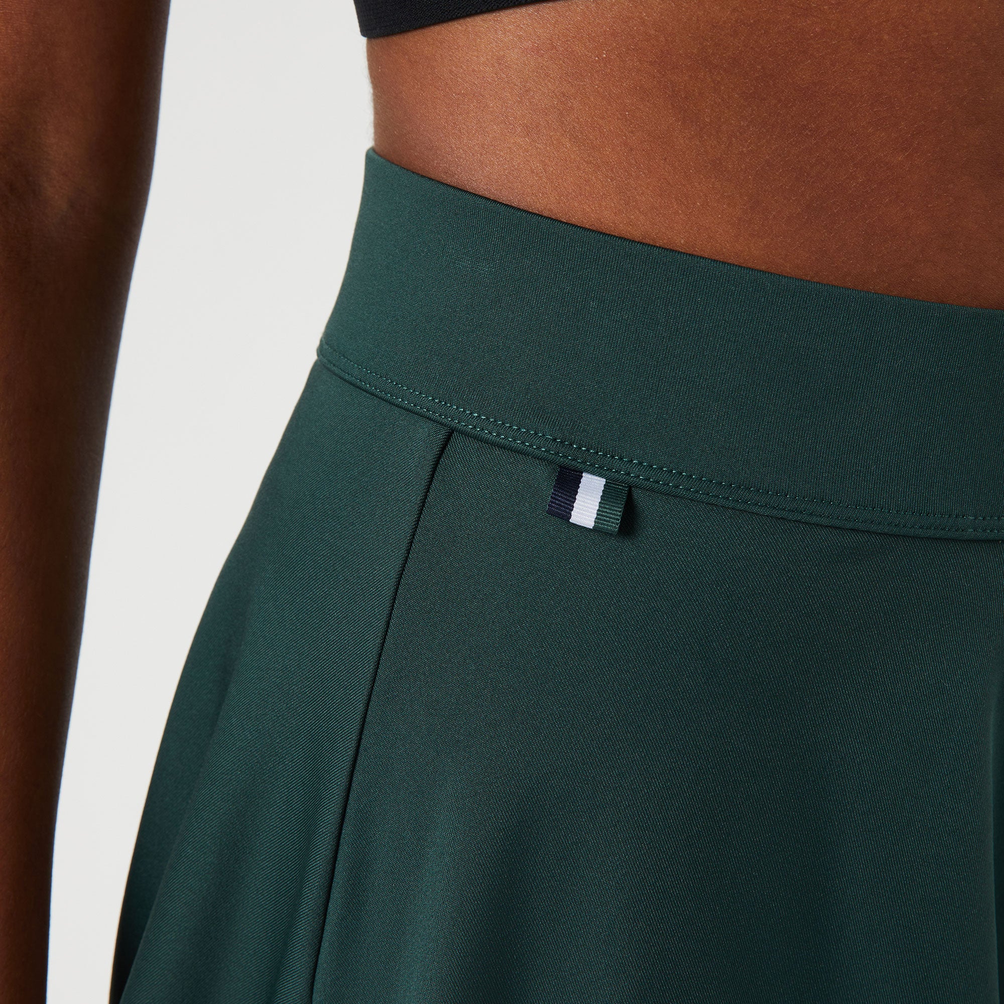 Björn Borg Ace Women's Jersey Tennis Skirt - Green (3)