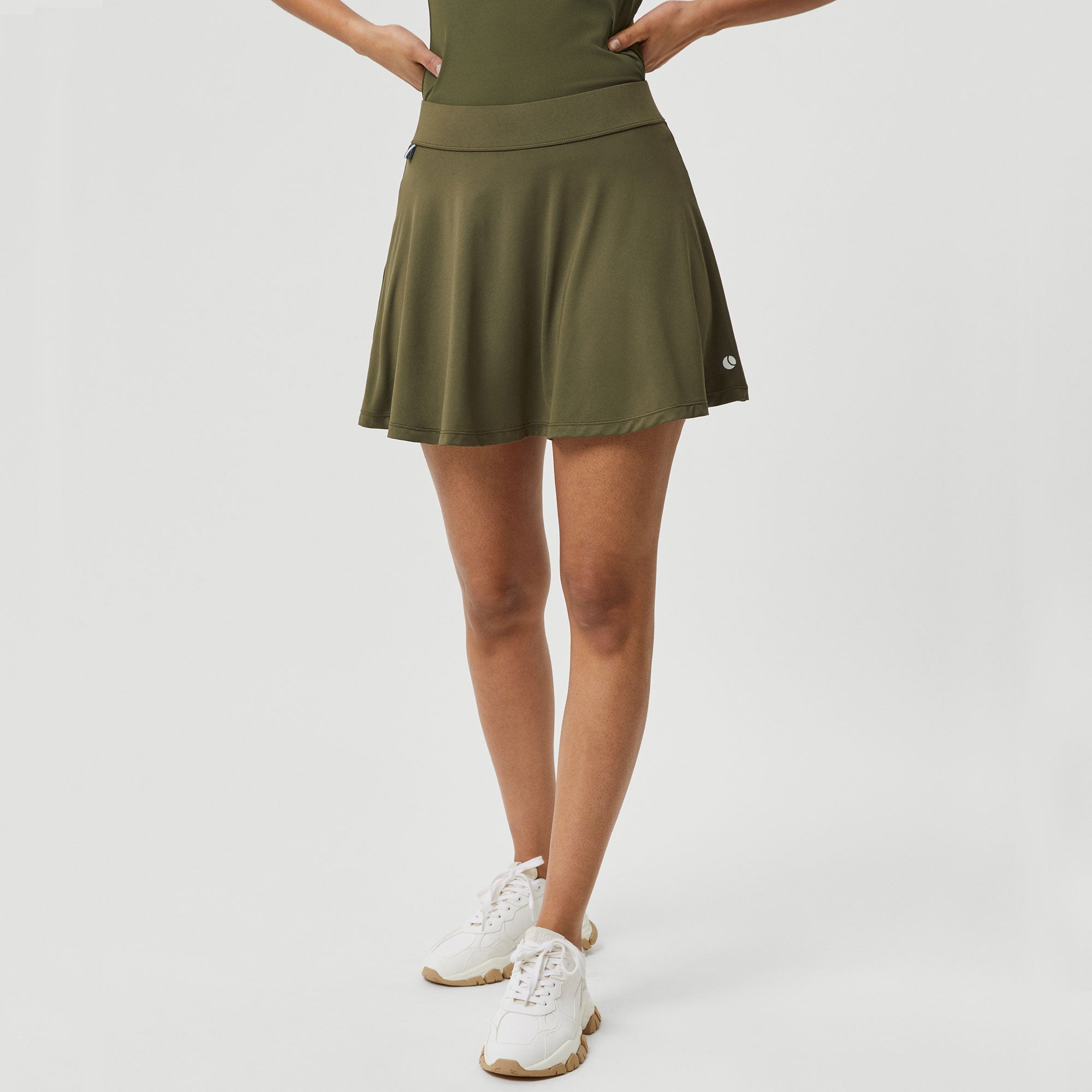Björn Borg Ace Women's Jersey Tennis Skirt - Green (1)