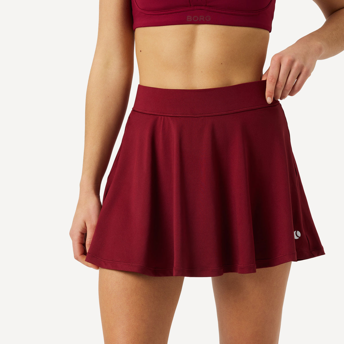 Björn Borg Ace Women's Jersey Tennis Skirt - Red (1)