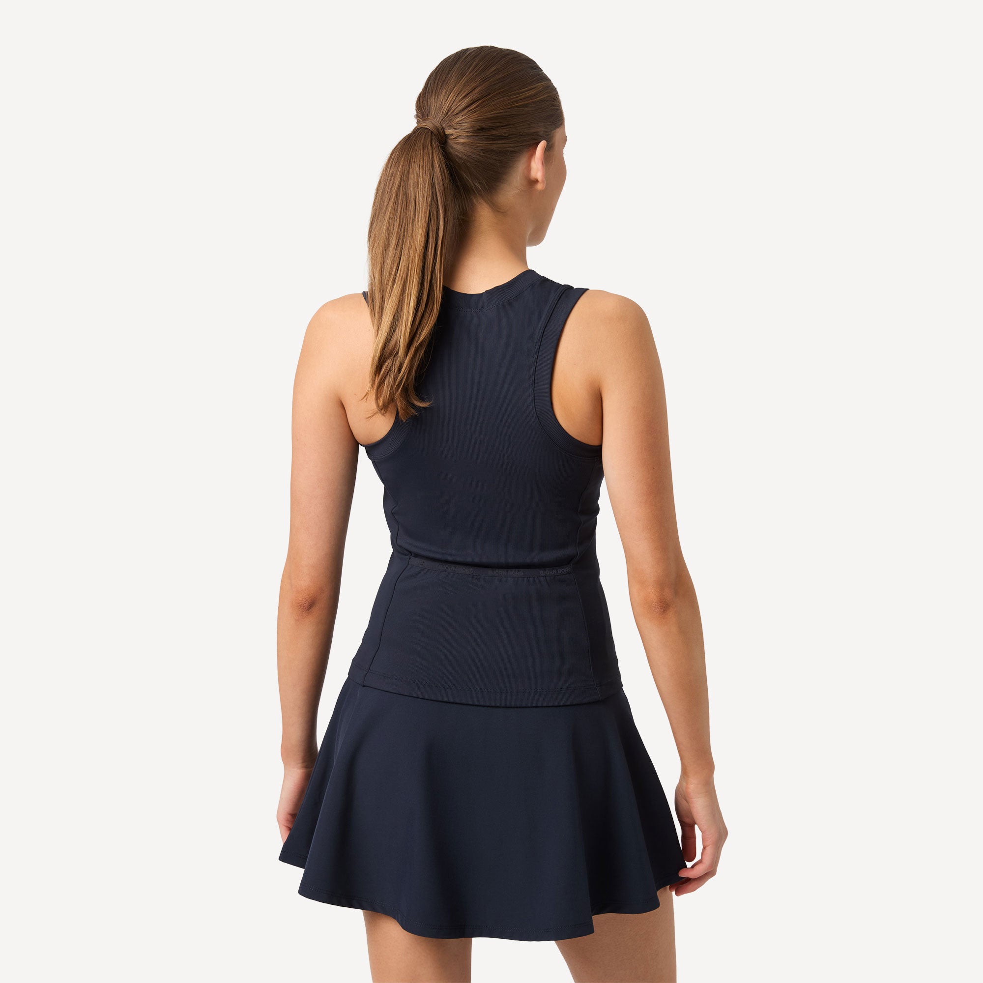 Björn Borg Ace Women's Pocket Ribbed Tennis Tank - Dark Blue (2)