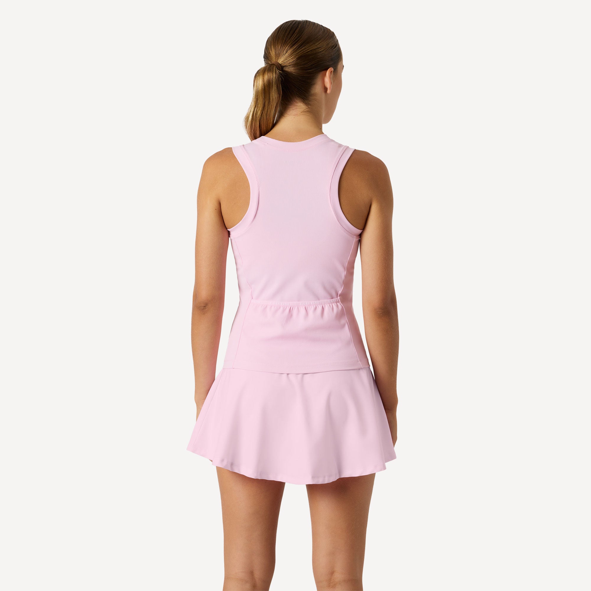Björn Borg Ace Women's Pocket Ribbed Tennis Tank - Pink (2)