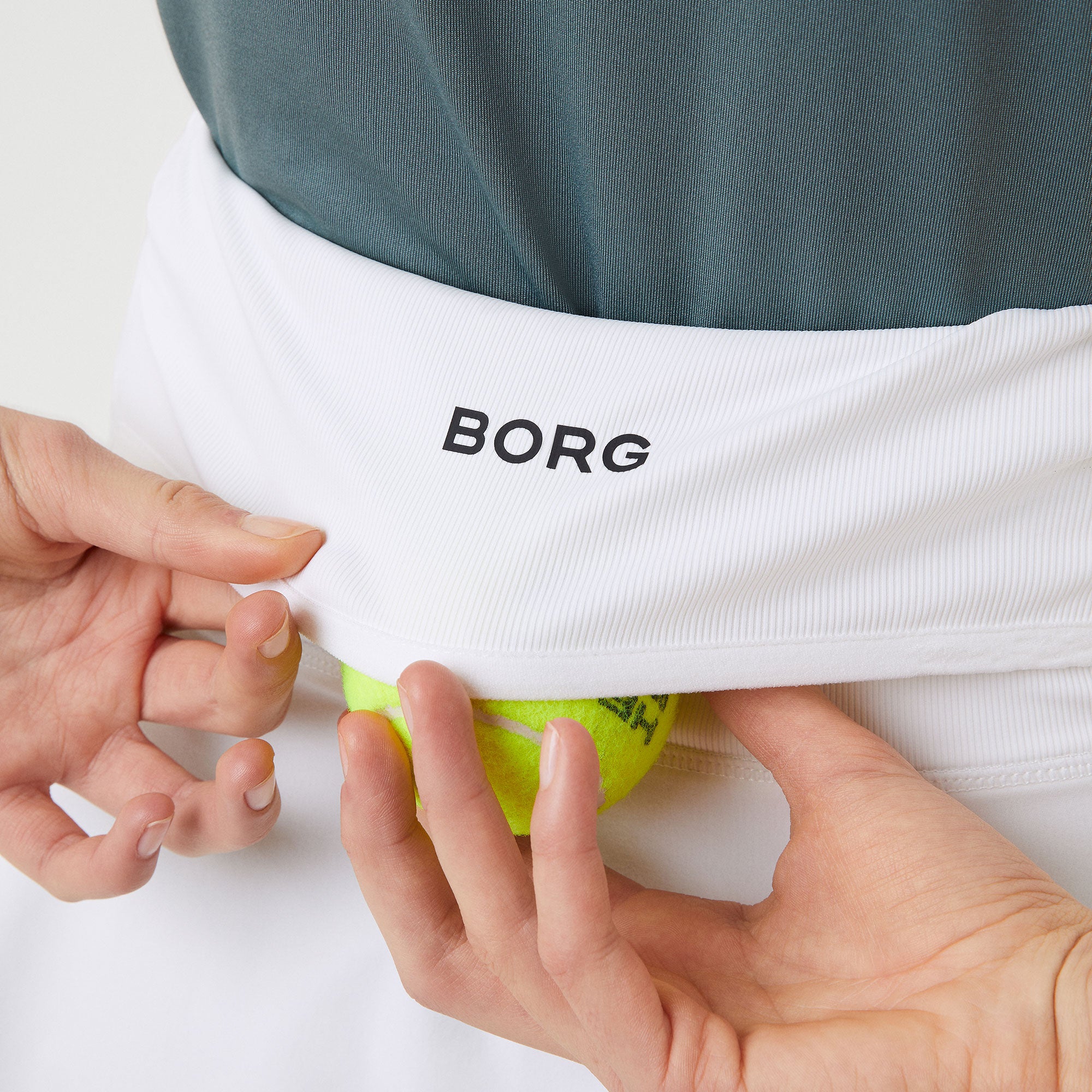 Björn Borg Ace Women's Pocket Tennis Skirt - White (4)