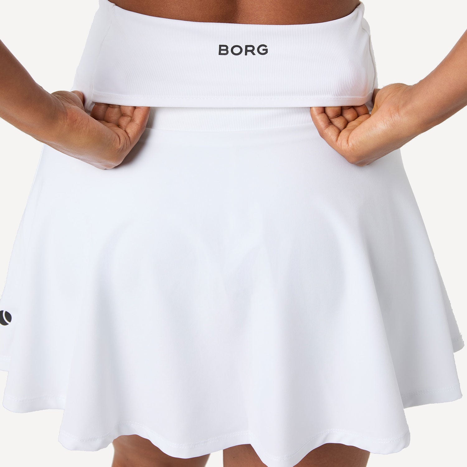 Björn Borg Ace Women's Pocket Tennis Skirt - White (4)