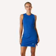 Björn Borg Ace Women's Ribbed Tennis Dress - Blue (1)