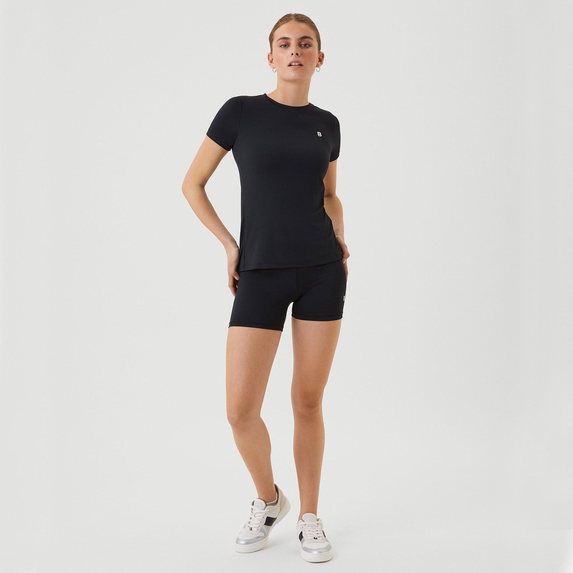 Björn Borg Ace Women's Slim Tennis Shirt - Black (3)
