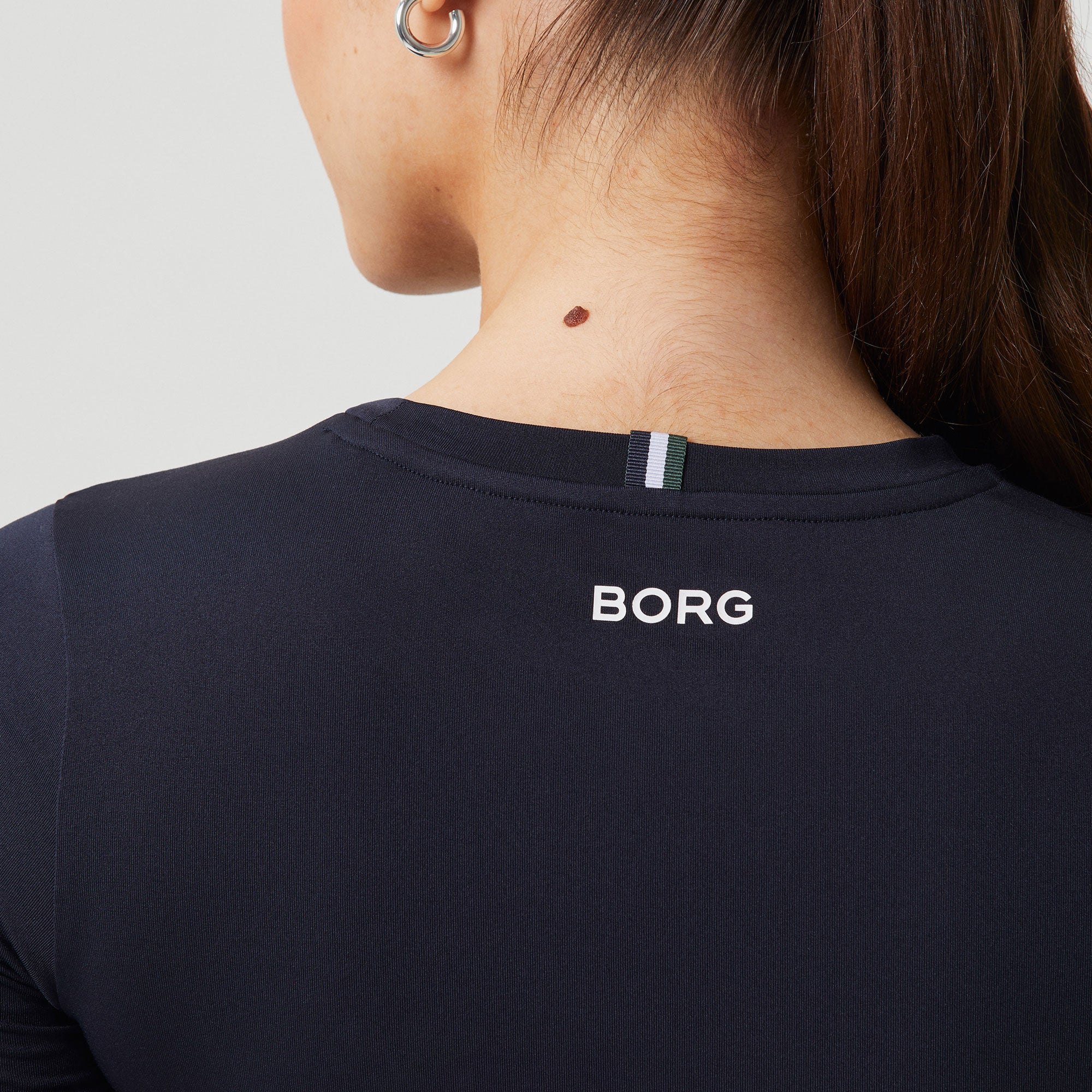 Björn Borg Ace Women's Slim Tennis Shirt - Dark Blue (4)