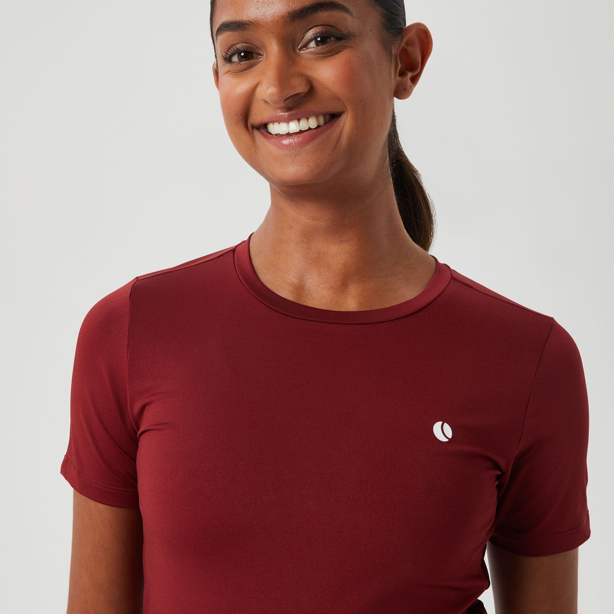 Björn Borg Ace Women's Slim Tennis Shirt - Red (4)