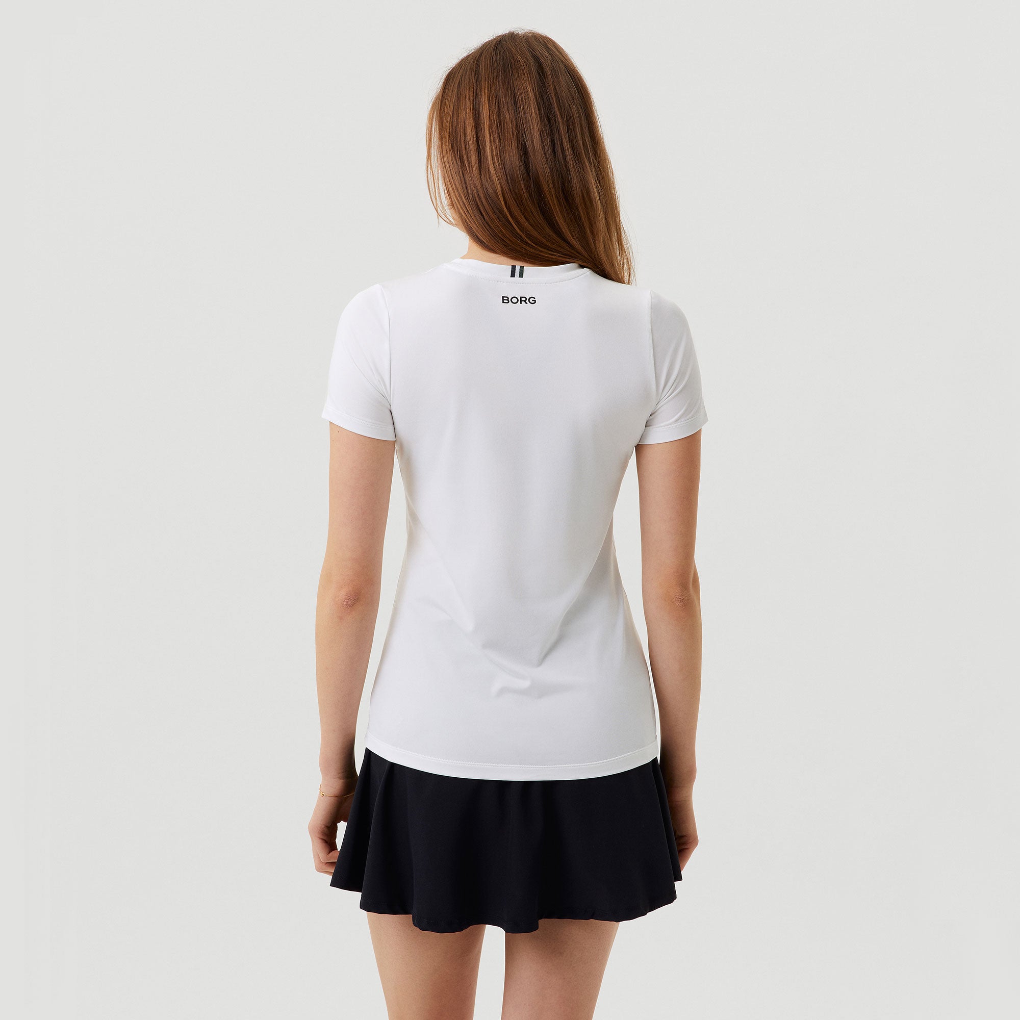 Björn Borg Ace Women's Slim Tennis Shirt - White (2)