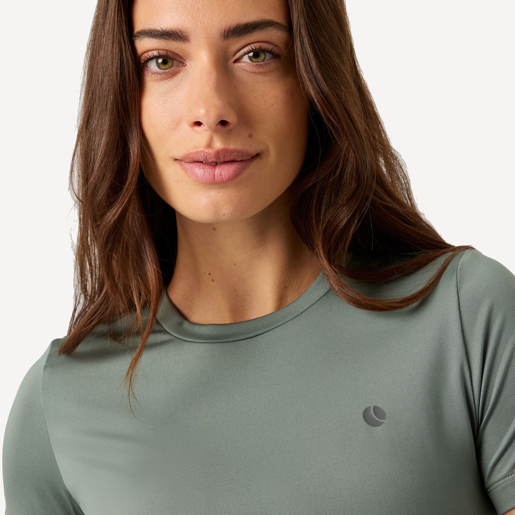 Björn Borg Ace Women's Slim Tennis Shirt - Green (4)