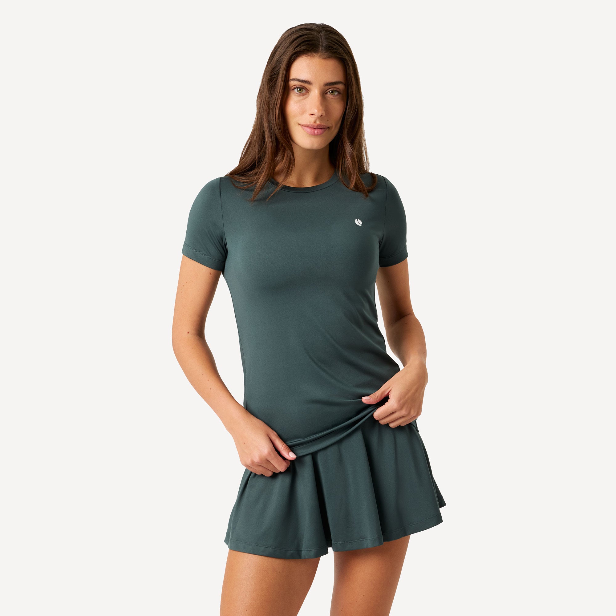 Björn Borg Ace Women's Slim Tennis Shirt - Green (1)