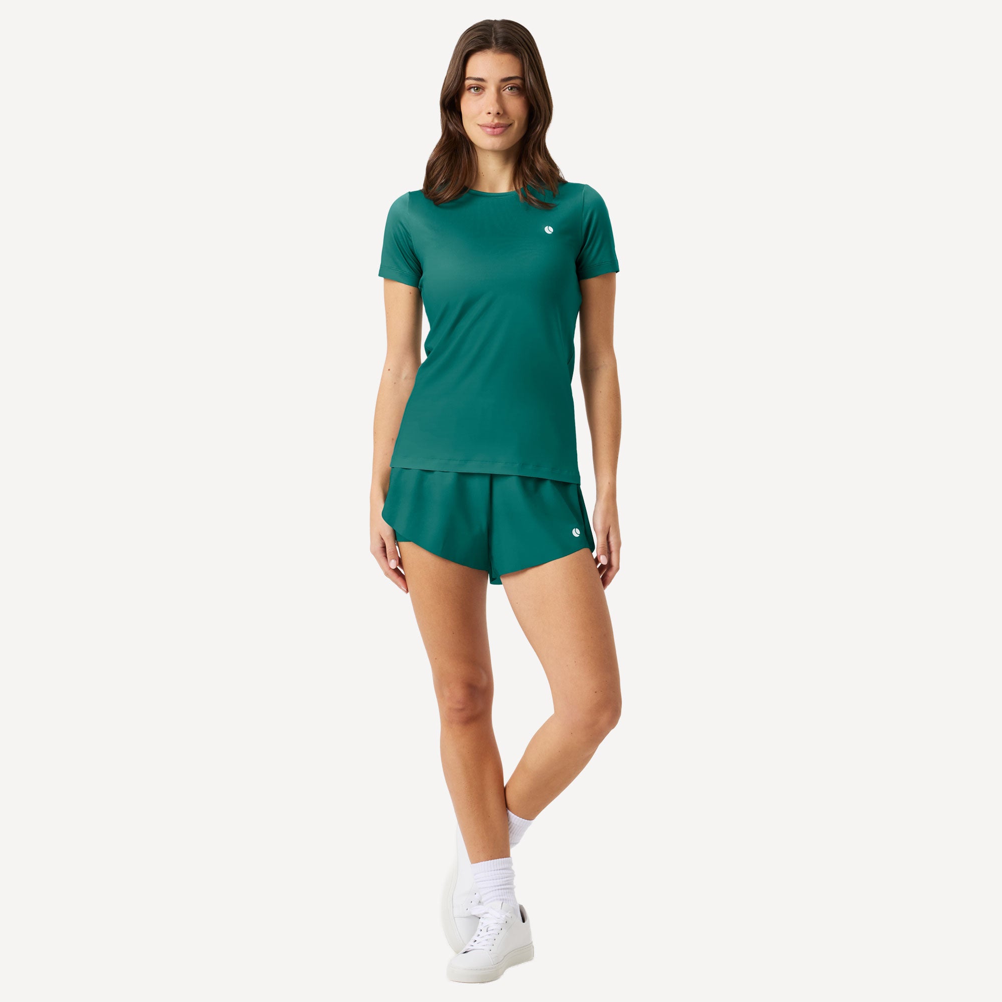 Björn Borg Ace Women's Slim Tennis Shirt - Green (3)