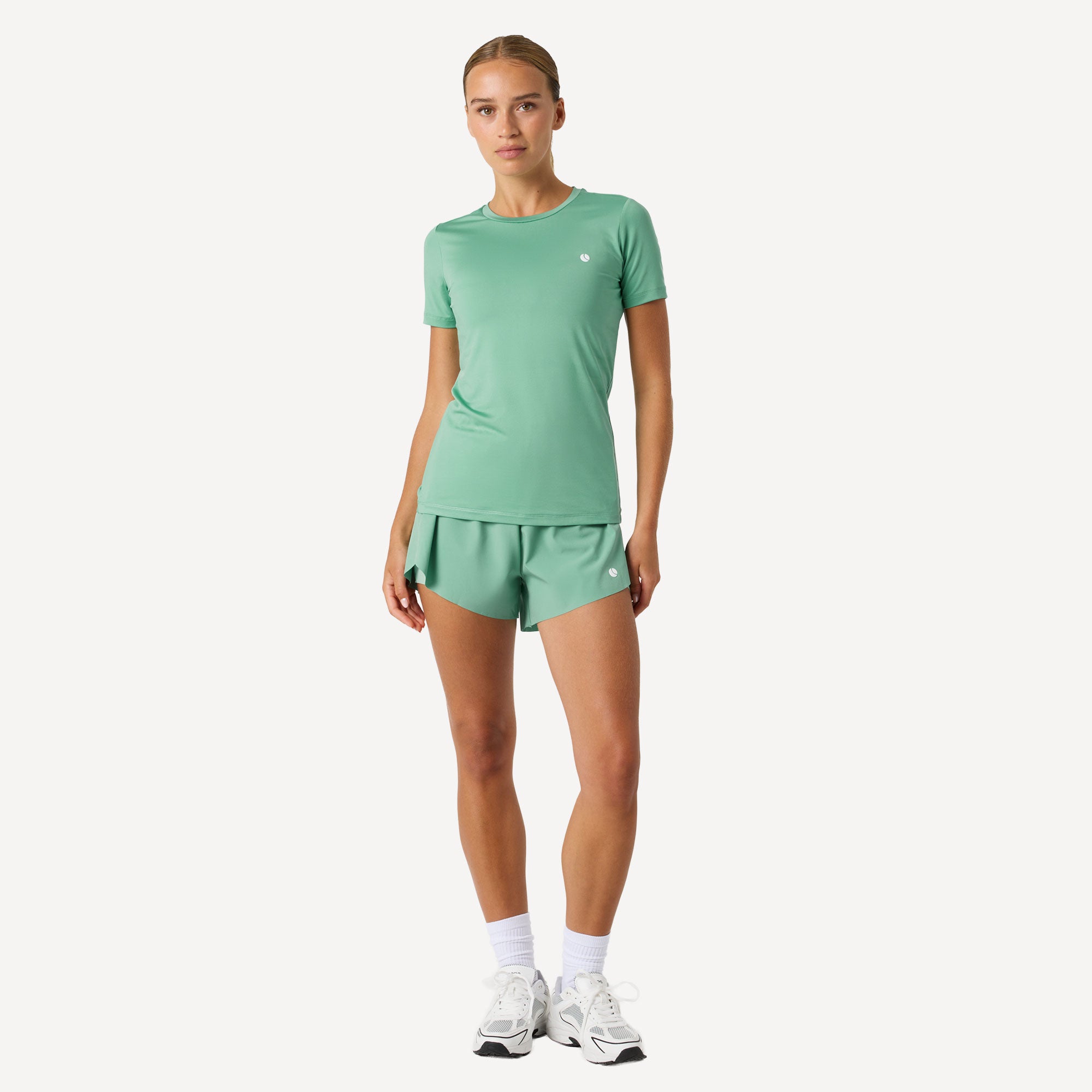 Björn Borg Ace Women's Slim Tennis Shirt - Green (3)