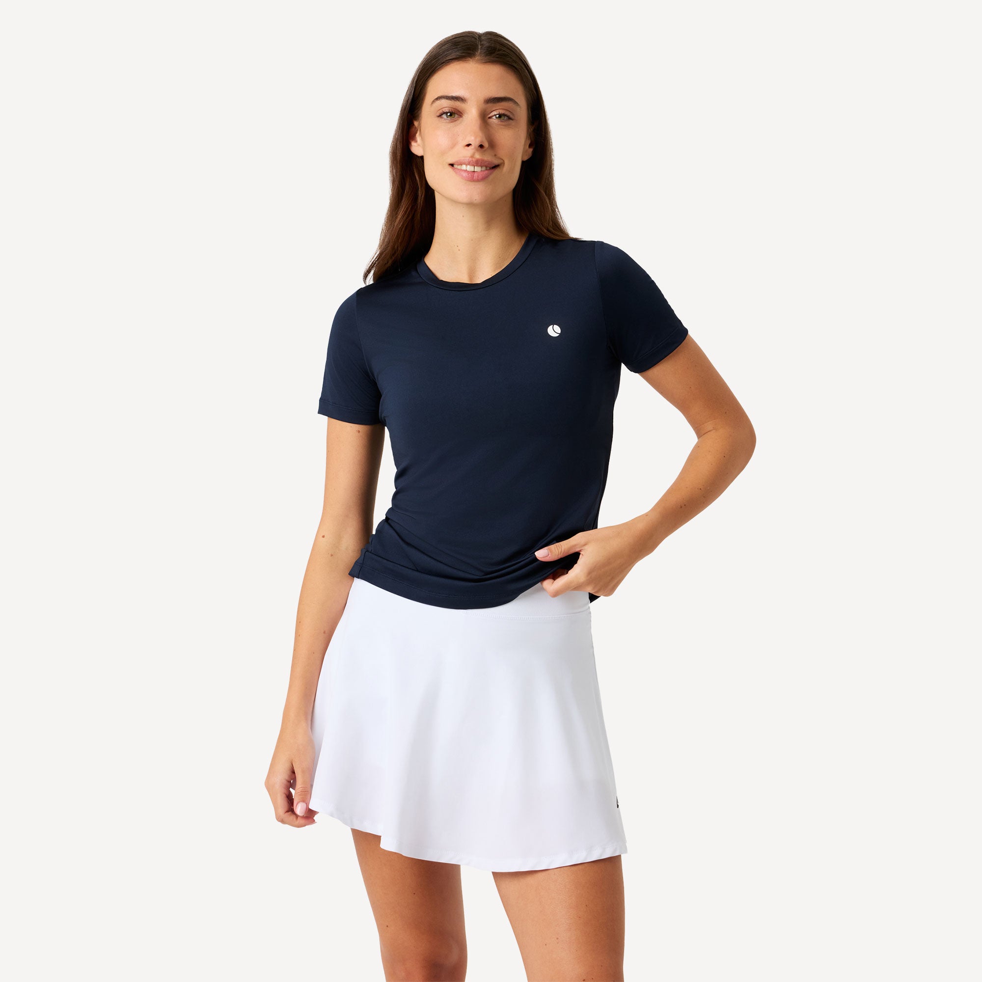 Björn Borg Ace Women's Slim Tennis Shirt - Dark Blue (1)